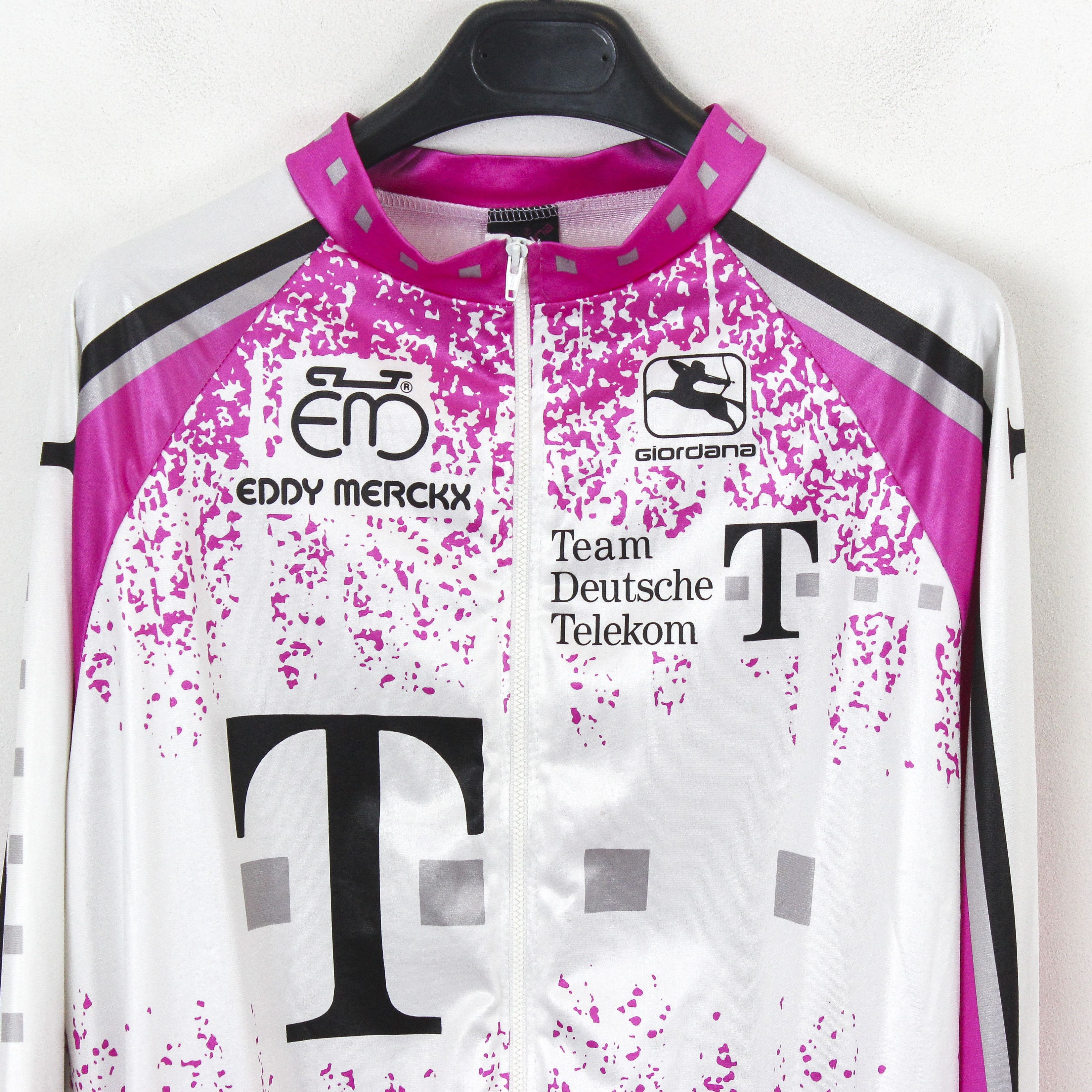 Other Team Deutsche Telekom Giordana 1995 Cycling Jersey XL Biking Size US XL / EU 56 / 4 - 2 Thumbnail