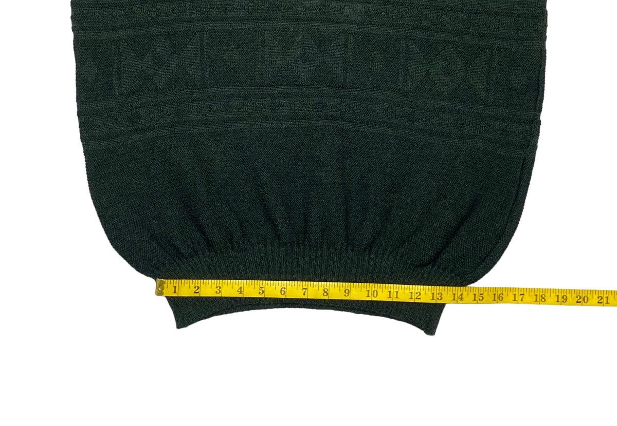 Burberry Vintage 90s Burberrys Cable Knit Big Logo Sweater Size US M / EU 48-50 / 2 - 7 Thumbnail