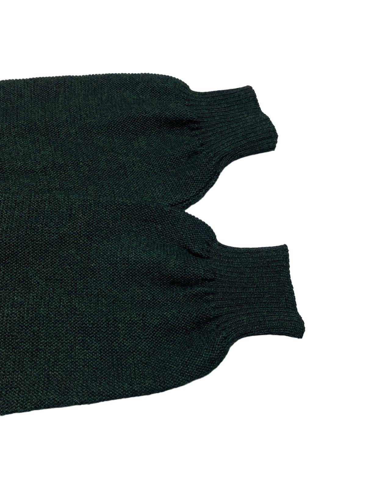 Burberry Vintage 90s Burberrys Cable Knit Big Logo Sweater Size US M / EU 48-50 / 2 - 19 Thumbnail