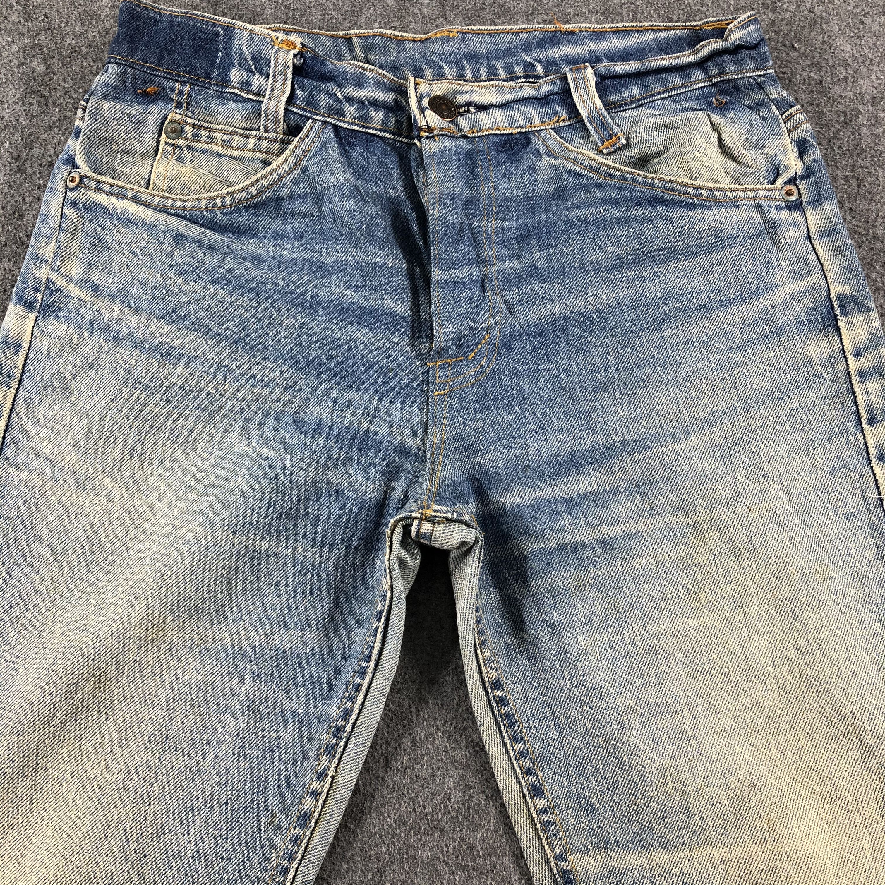 Levi's × Vintage Vintage 80s Levis Flare Orange Tab Jeans-J2383 Size US 29 - 3 Thumbnail