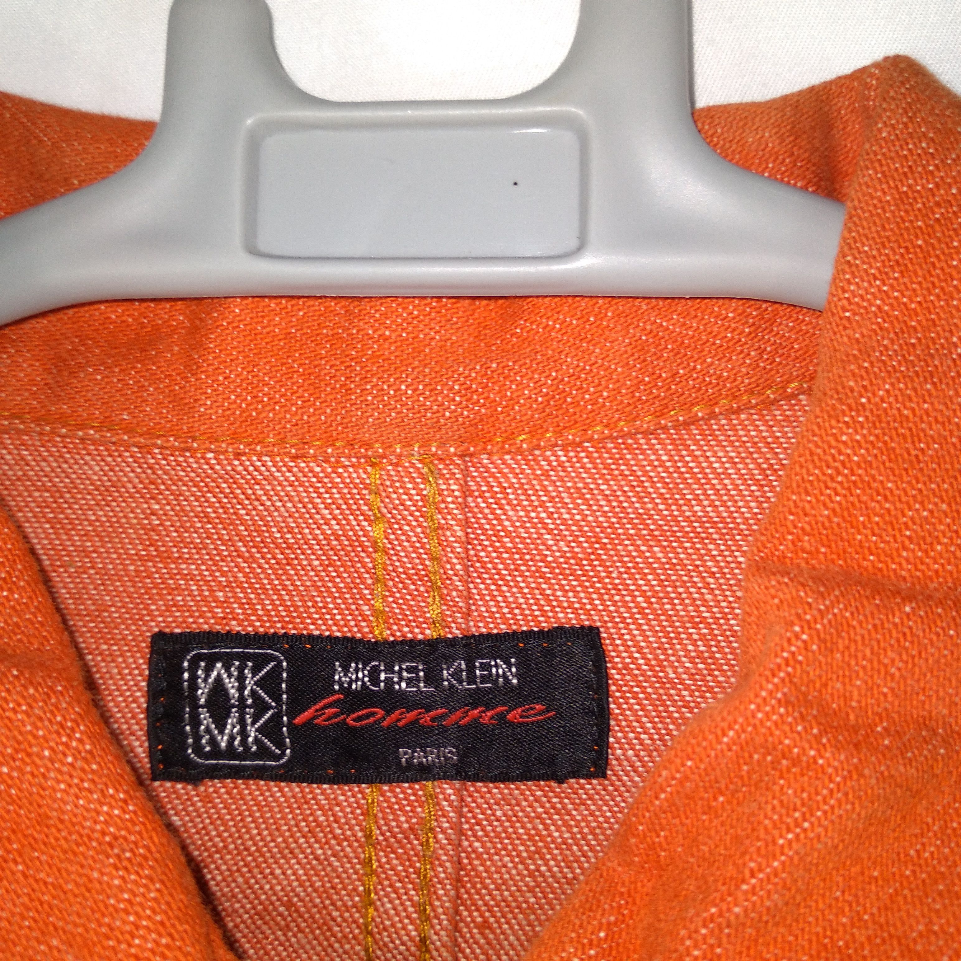 Designer × Michel Klein × Vintage Vintage Michel Klein Homme Four Pockets Chore Jackets Size US S / EU 44-46 / 1 - 10 Thumbnail