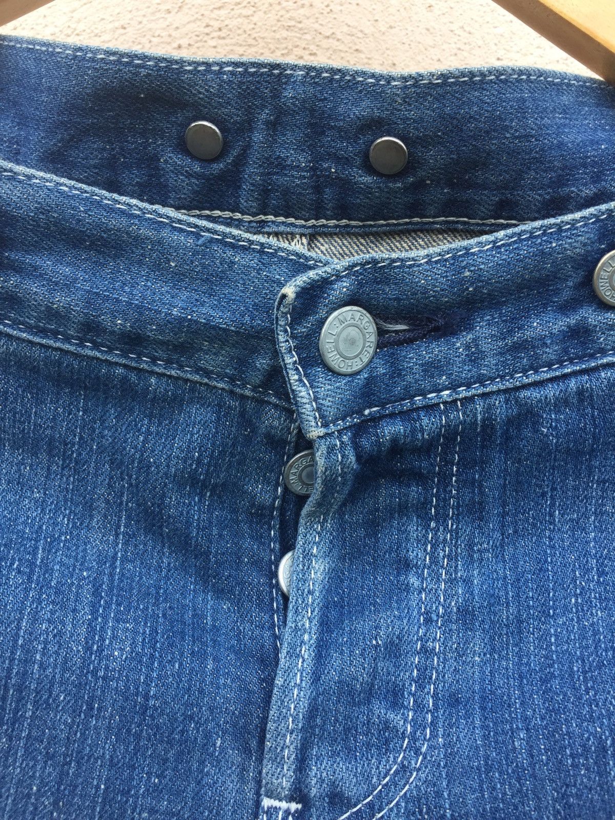 Edwin Margaret Howell x Edwin SELVEDGE Buckle Back Denim Jean Size US 28 / EU 44 - 3 Thumbnail