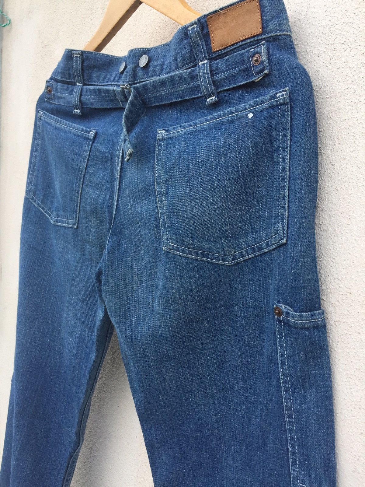 Edwin Margaret Howell x Edwin SELVEDGE Buckle Back Denim Jean Size US 28 / EU 44 - 11 Thumbnail