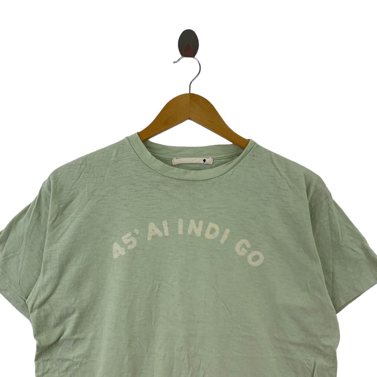 45rpm 45 RPM Indigo Japanese Brand Green Pastel Short Sleeve Shirt Size US M / EU 48-50 / 2 - 2 Thumbnail