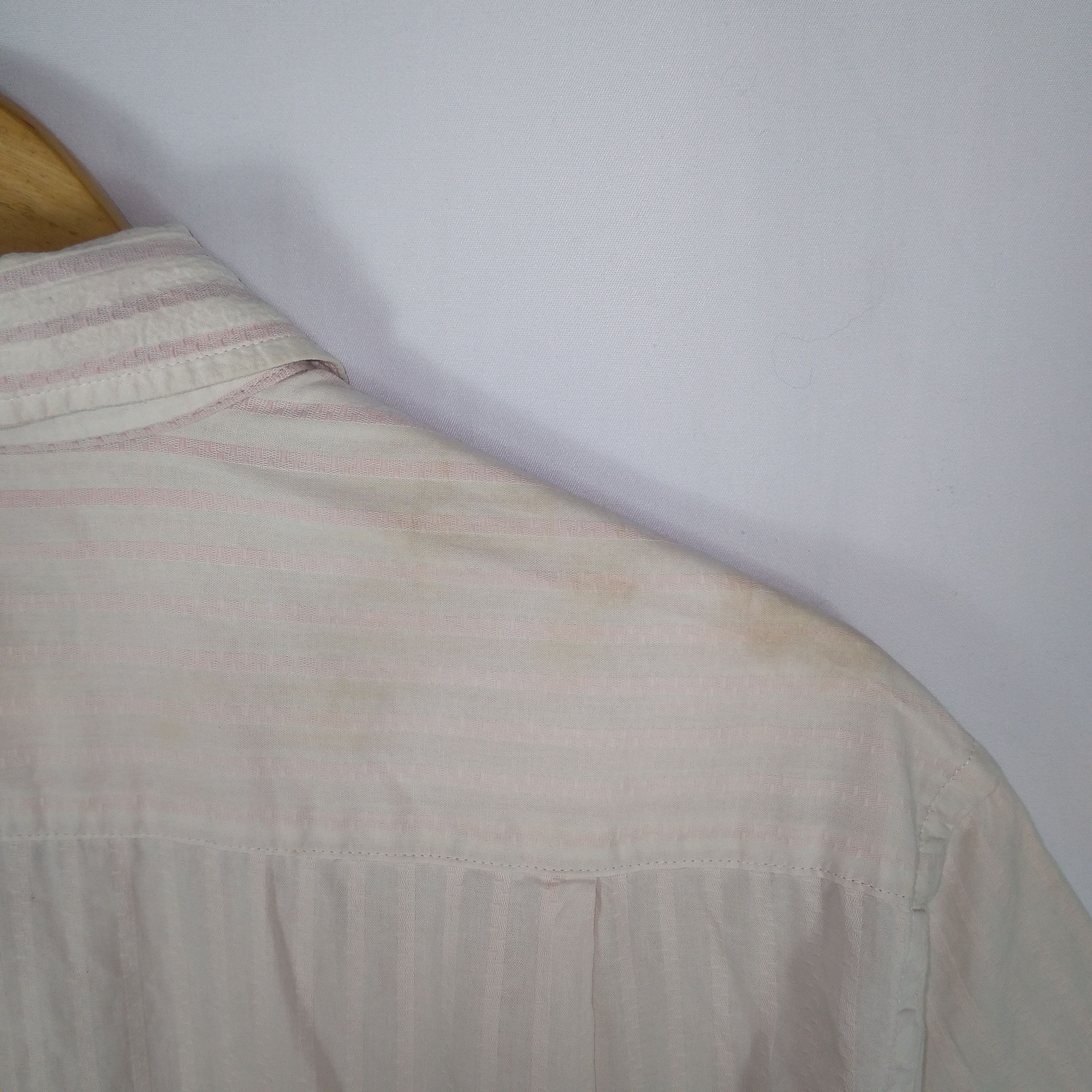 Designer × Kansai Yamamoto × Vintage Vintage Kansai Yamamoto Classic Stripes Single Pocket Shirt Size US L / EU 52-54 / 3 - 9 Thumbnail