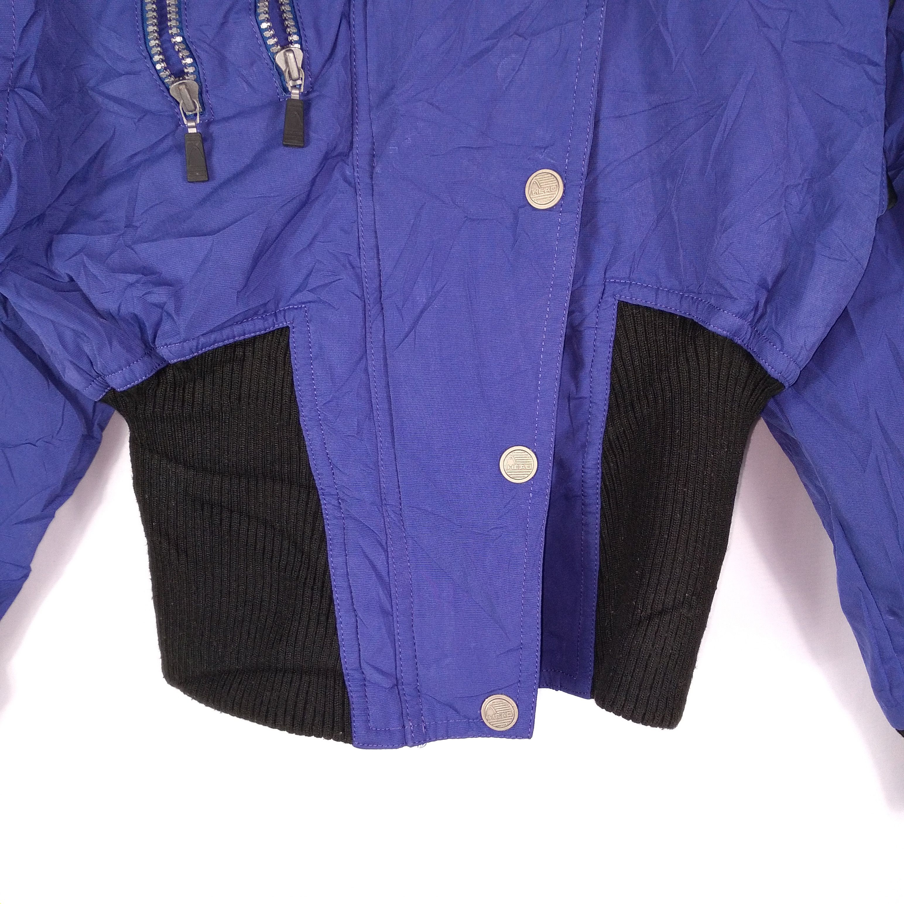 Vintage Vintage Head Embroidery Spellout Cropped Ski Jacket Size XS / US 0-2 / IT 36-38 - 3 Thumbnail