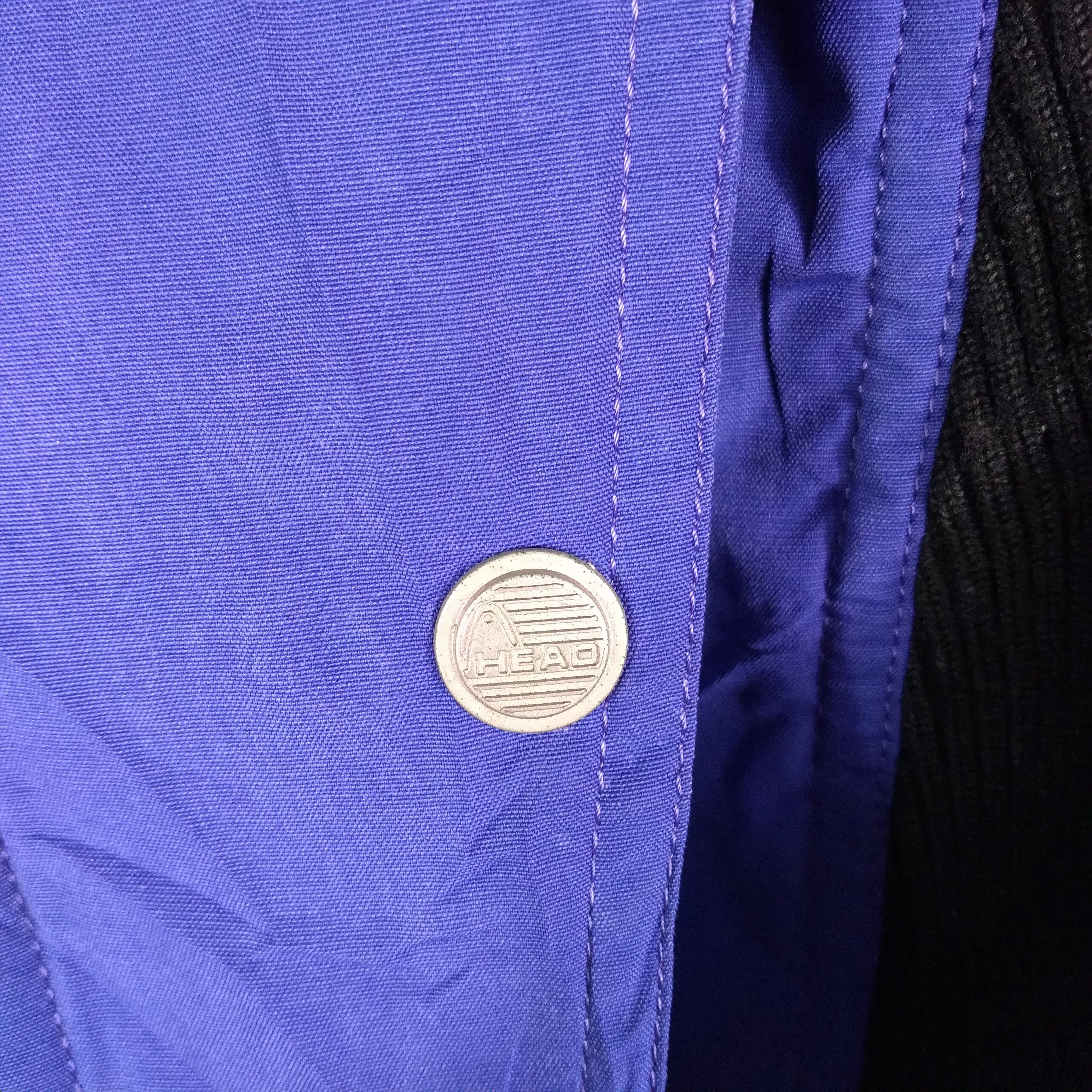 Vintage Vintage Head Embroidery Spellout Cropped Ski Jacket Size XS / US 0-2 / IT 36-38 - 6 Thumbnail