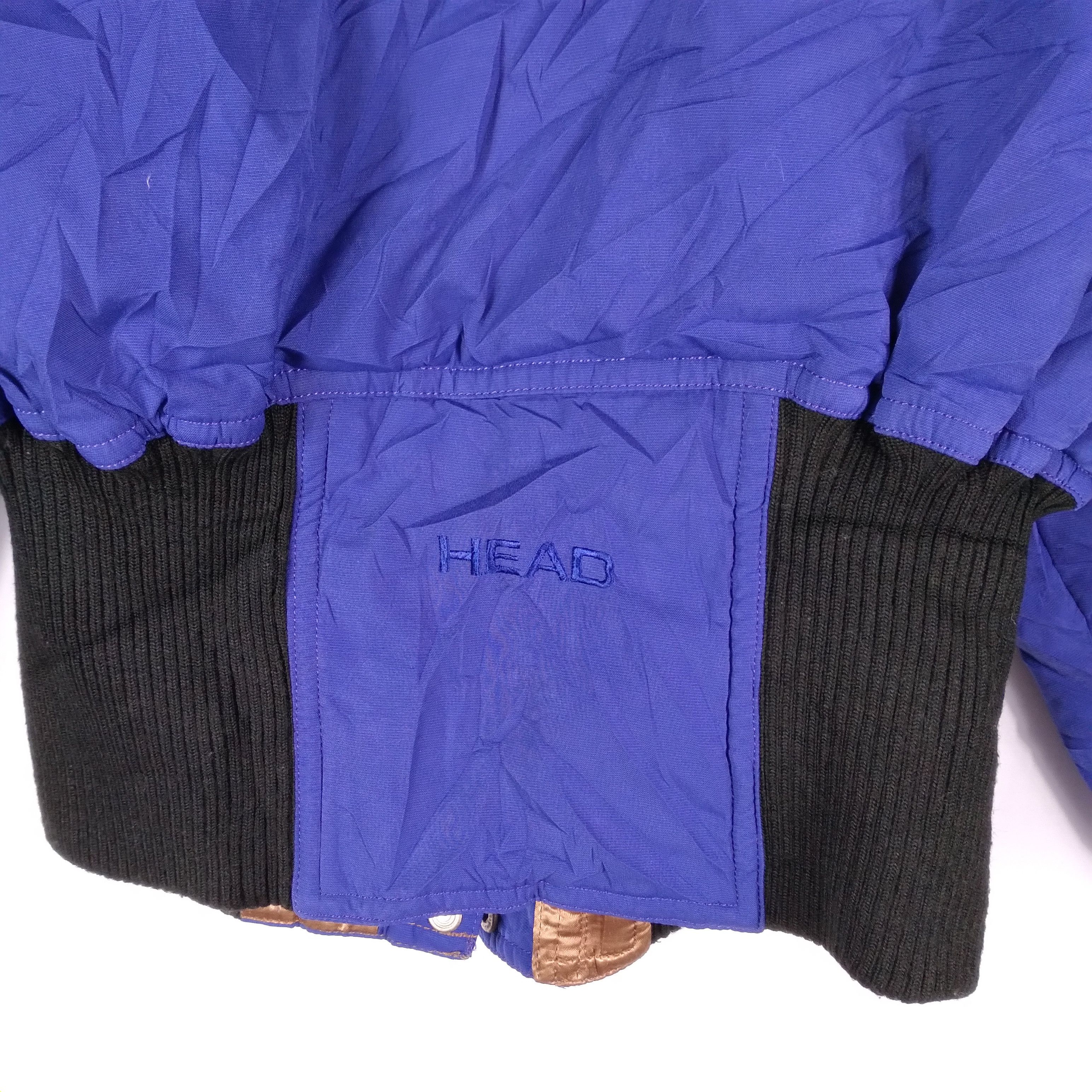 Vintage Vintage Head Embroidery Spellout Cropped Ski Jacket Size XS / US 0-2 / IT 36-38 - 13 Thumbnail