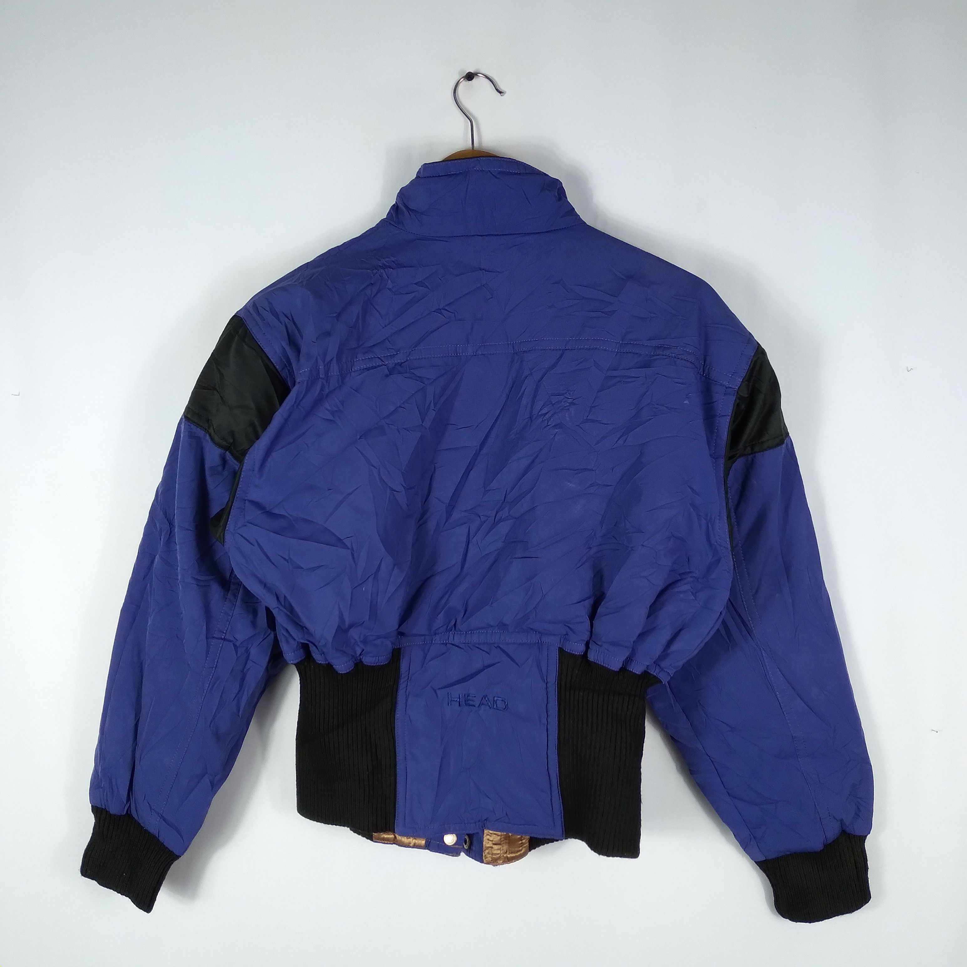 Vintage Vintage Head Embroidery Spellout Cropped Ski Jacket Size XS / US 0-2 / IT 36-38 - 11 Thumbnail