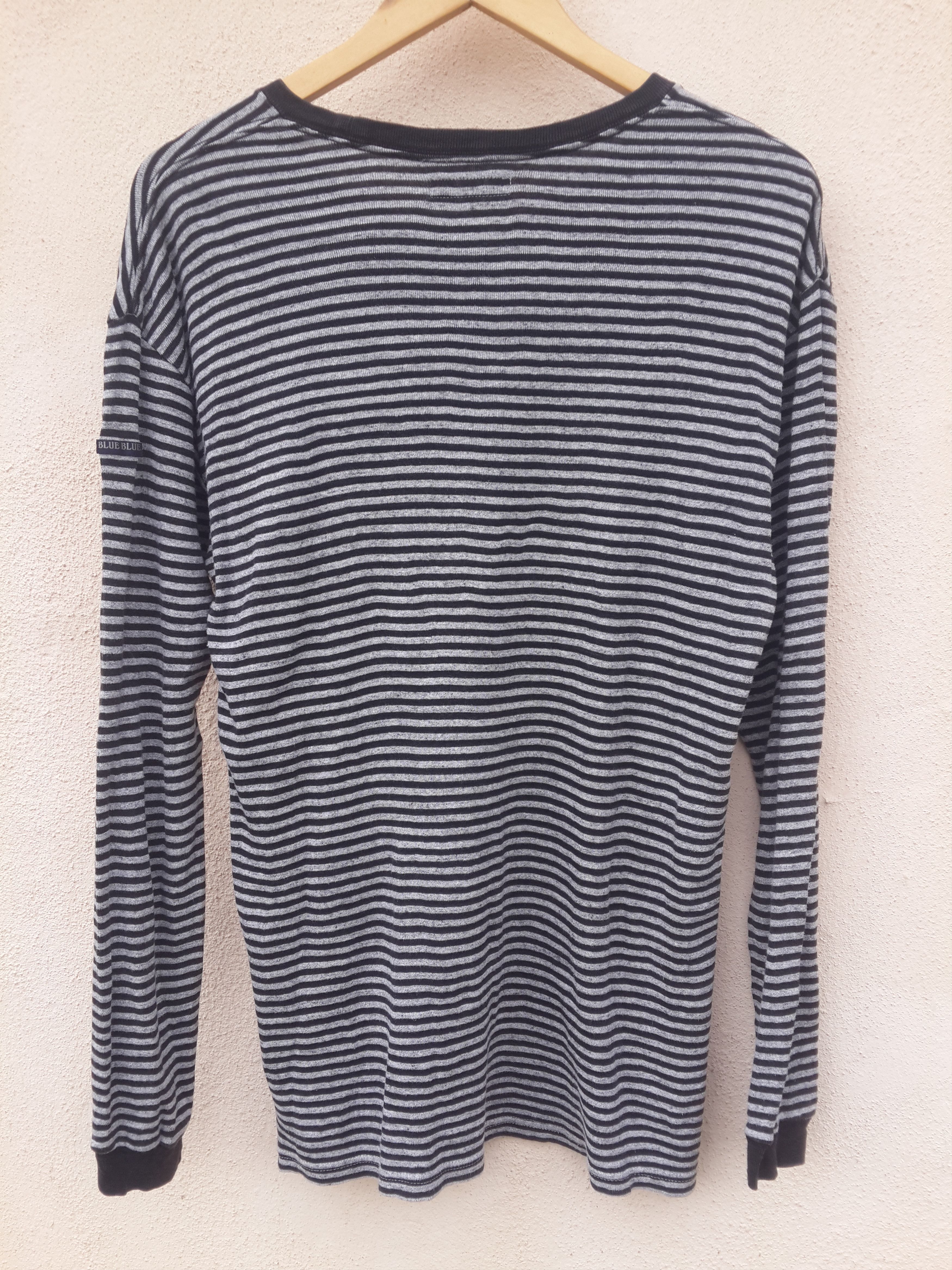 Blue Blue Japan Blue Blue Long Sleeves Stripes Shirt Size US L / EU 52-54 / 3 - 2 Thumbnail