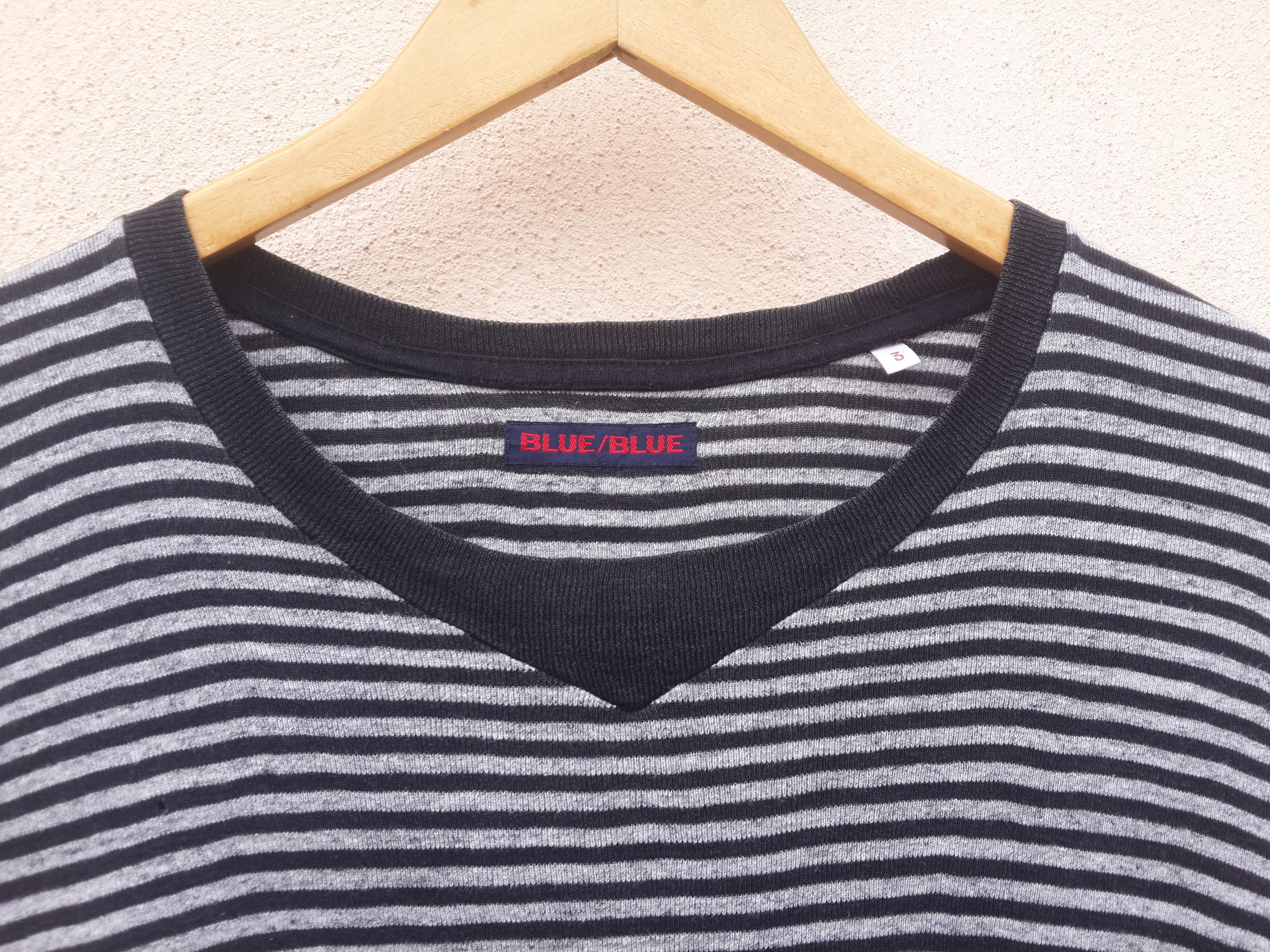 Blue Blue Japan Blue Blue Long Sleeves Stripes Shirt Size US L / EU 52-54 / 3 - 3 Thumbnail