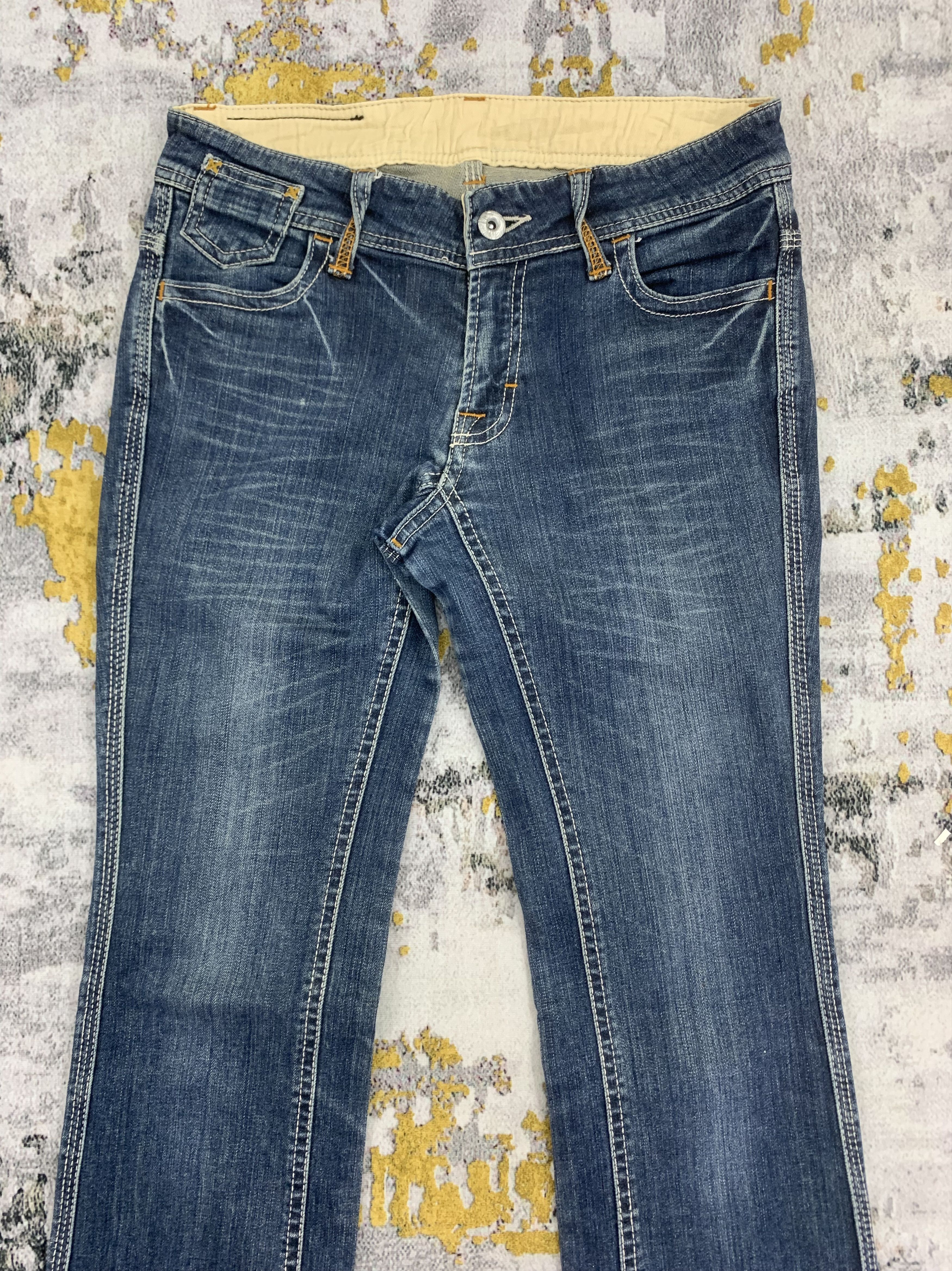 Japanese Brand Flare Womens Jeans Vintage Betty Smith Dark Wash Jeans Size 28" / US 6 / IT 42 - 2 Thumbnail