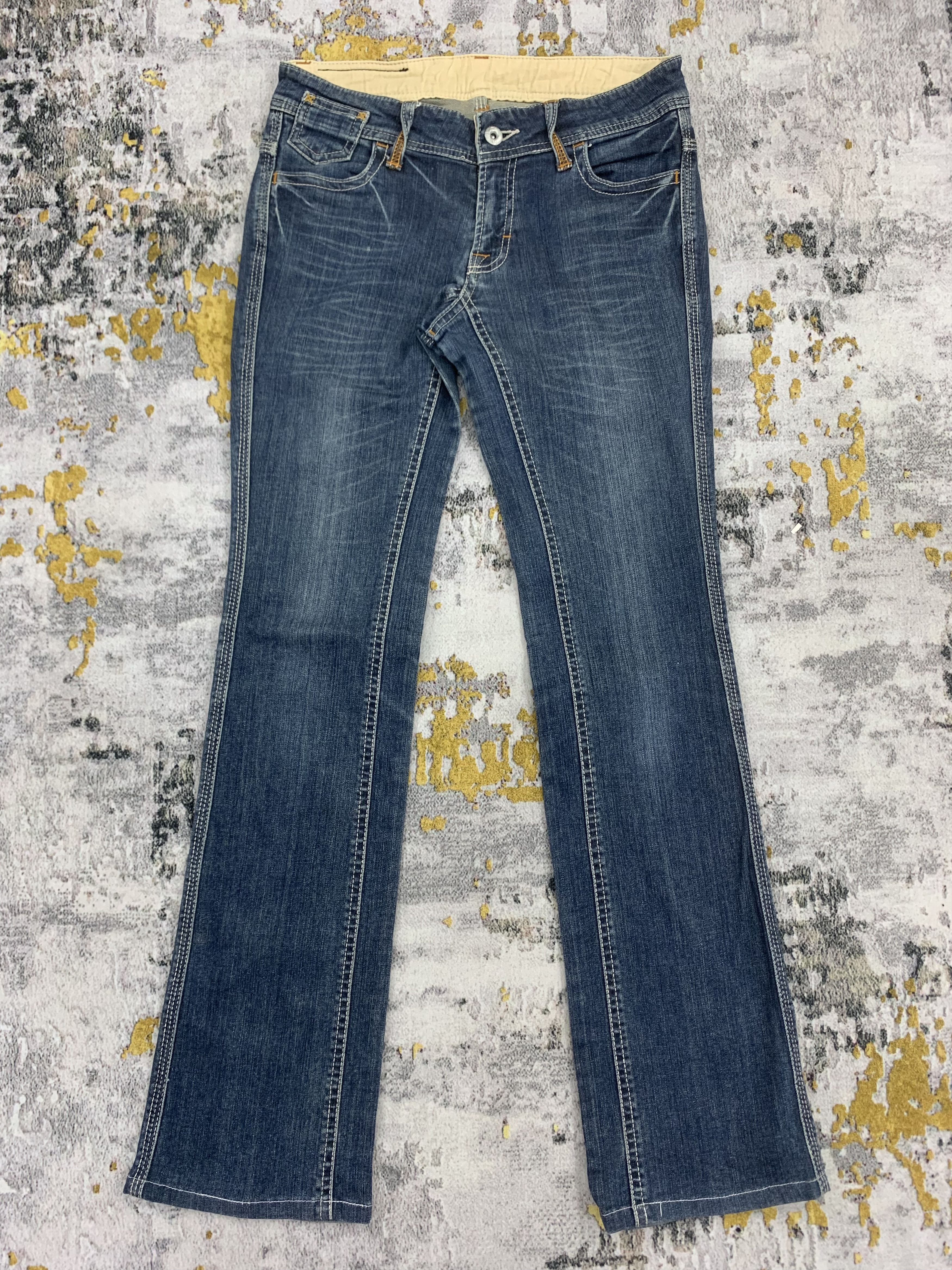 Japanese Brand Flare Womens Jeans Vintage Betty Smith Dark Wash Jeans Size 28" / US 6 / IT 42 - 1 Thumbnail