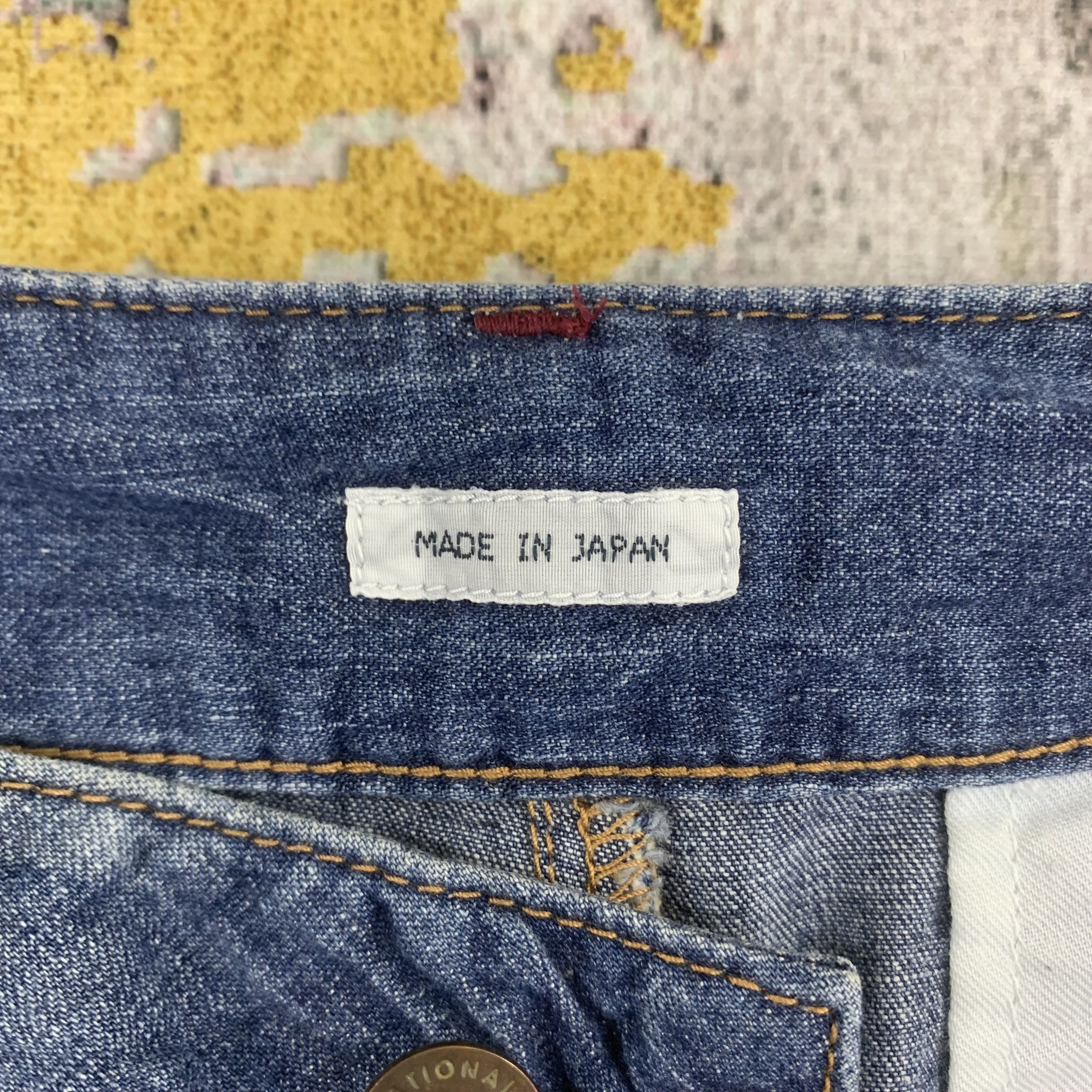 Vintage Tiny Waist Jeans Blue Washed Baggy Jeans size 22 Size US 26 / EU 42 - 4 Thumbnail