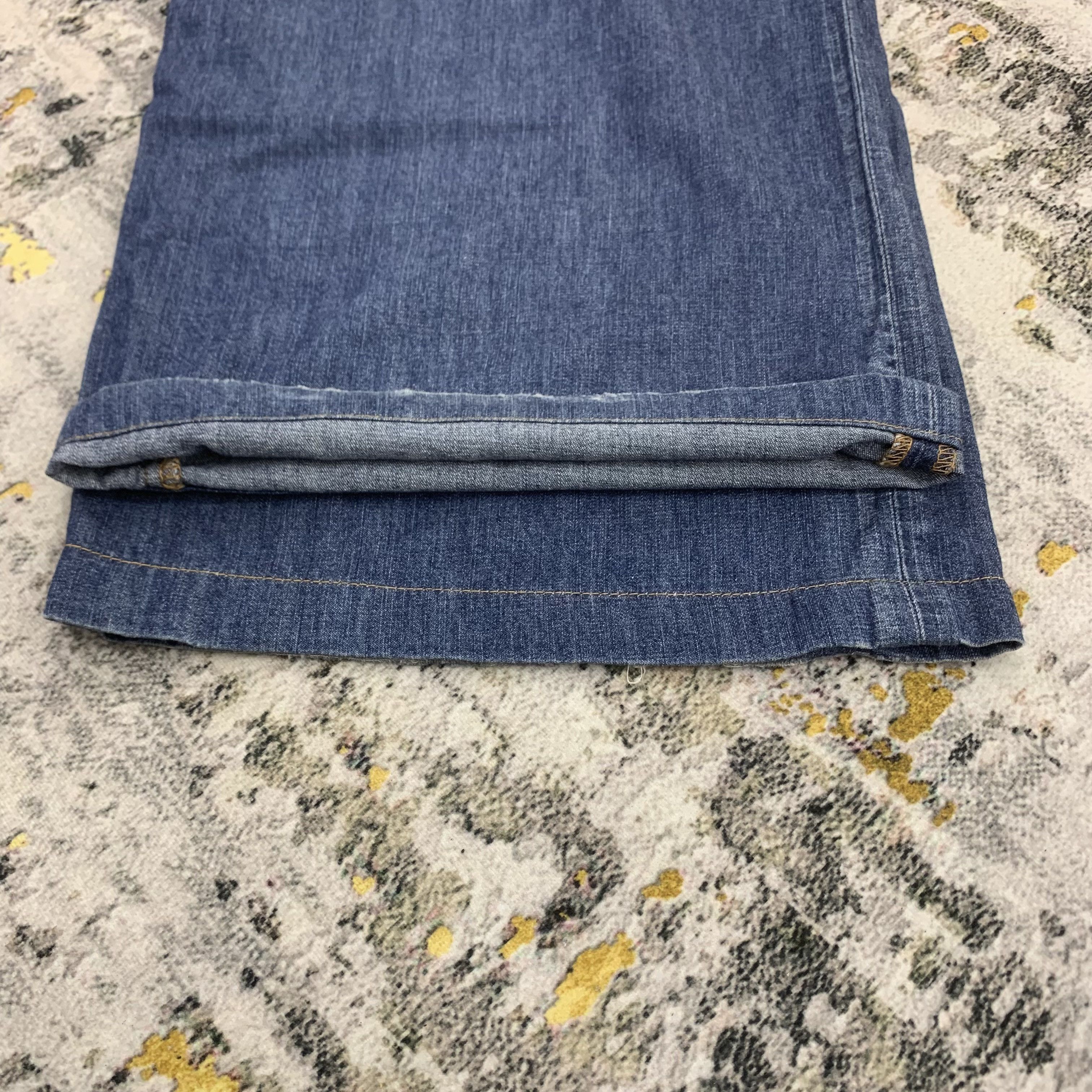 Vintage Tiny Waist Jeans Blue Washed Baggy Jeans size 22 Size US 26 / EU 42 - 8 Thumbnail