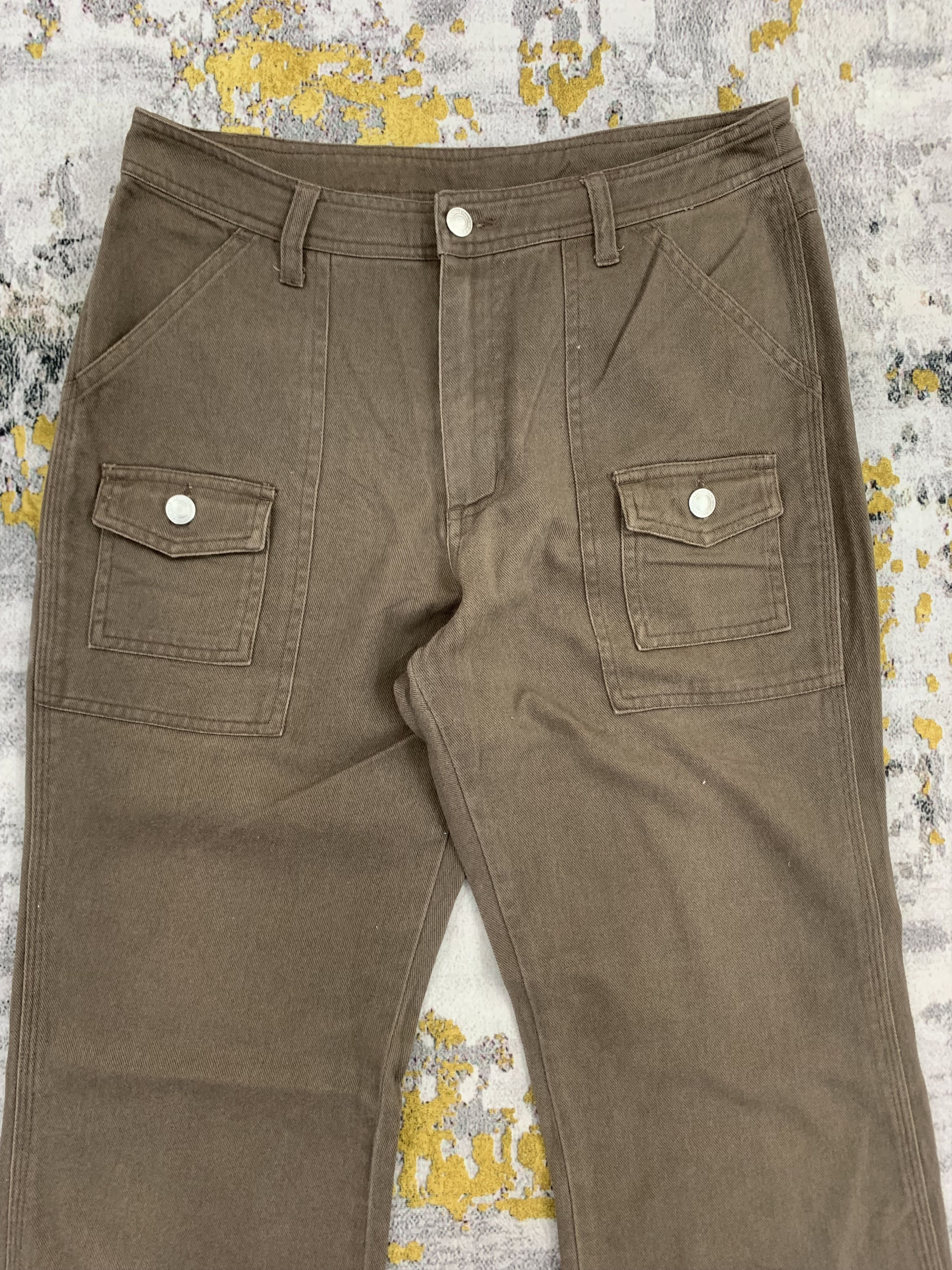Other Brown Bush Pants Flared Size US 27 - 2 Thumbnail