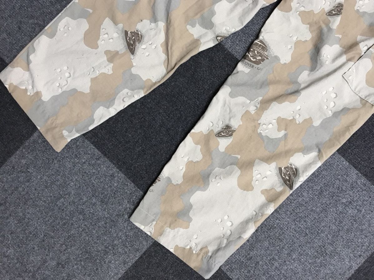 GU UNDERCOVER X GU Hype Beast Style Camo Multipockets Pant Size US 31 - 11 Thumbnail