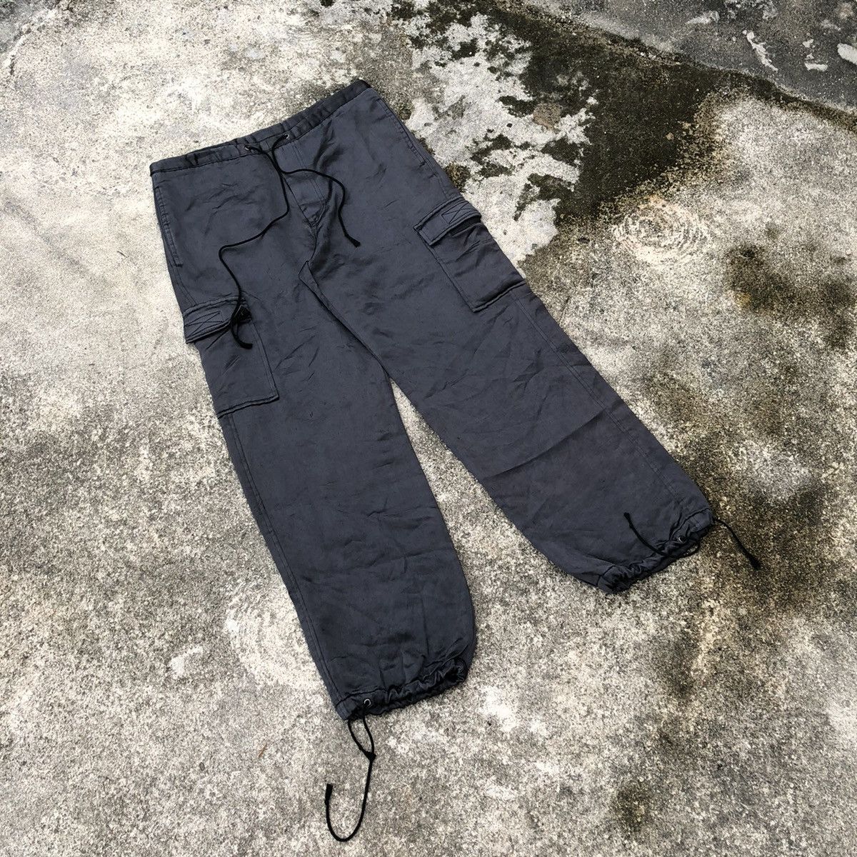 Designer × Vintage × Yoshiyuki Konishi 🔥OG🔥Yoshiyuki Konishi Daw String Casual Outdoor Jogger Pants Size US 33 - 1 Thumbnail