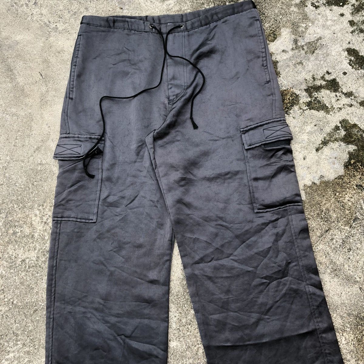 Designer × Vintage × Yoshiyuki Konishi 🔥OG🔥Yoshiyuki Konishi Daw String Casual Outdoor Jogger Pants Size US 33 - 3 Thumbnail