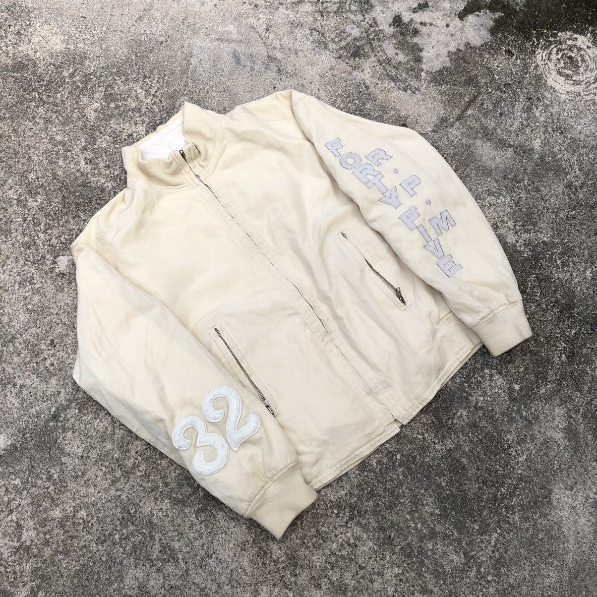 45rpm × Japanese Brand × Vintage 🔥Sick🔥45 Rpm Big Embroidery Sleeves Spellout Cotton Jacket Size US M / EU 48-50 / 2 - 1 Thumbnail