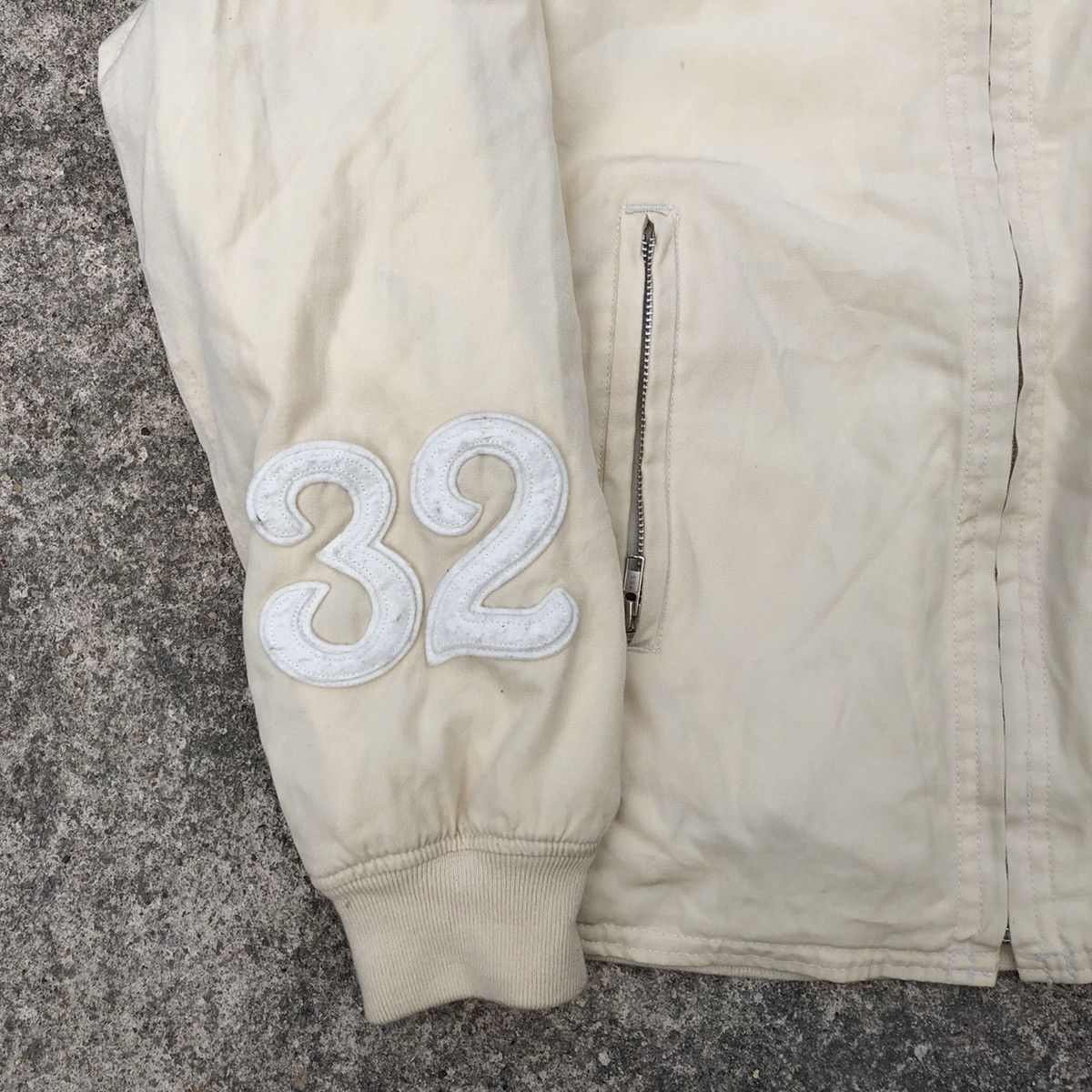 45rpm × Japanese Brand × Vintage 🔥Sick🔥45 Rpm Big Embroidery Sleeves Spellout Cotton Jacket Size US M / EU 48-50 / 2 - 8 Thumbnail