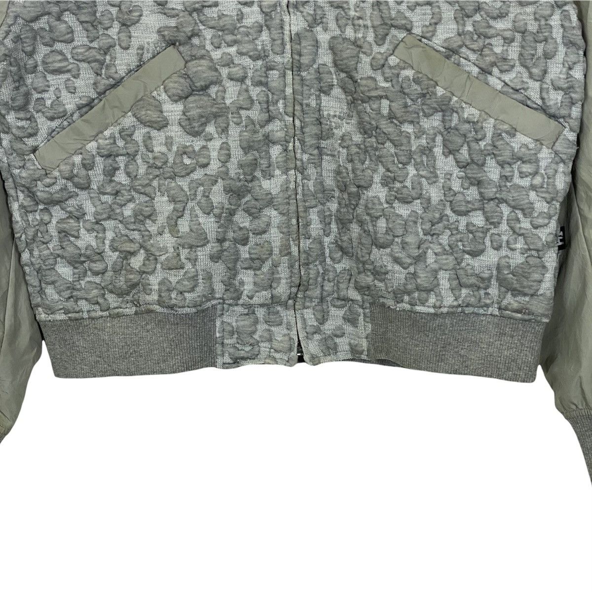 Hysteric Glamour Hysteric Glamour Embossed Leopard Knitted Bomber Size US M / EU 48-50 / 2 - 5 Thumbnail