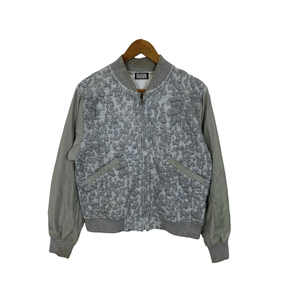 Hysteric Glamour Hysteric Glamour Embossed Leopard Knitted Bomber Size US M / EU 48-50 / 2 - 1 Thumbnail