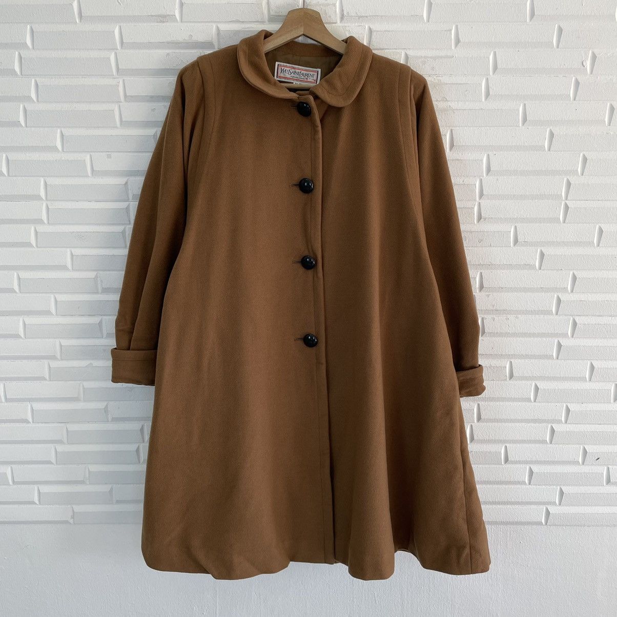 Yves Saint Laurent 🔥LAST PRICE🔥 Yves Saint Lauren Diffusion Femmes Long Coat Size M / US 6-8 / IT 42-44 - 1 Thumbnail