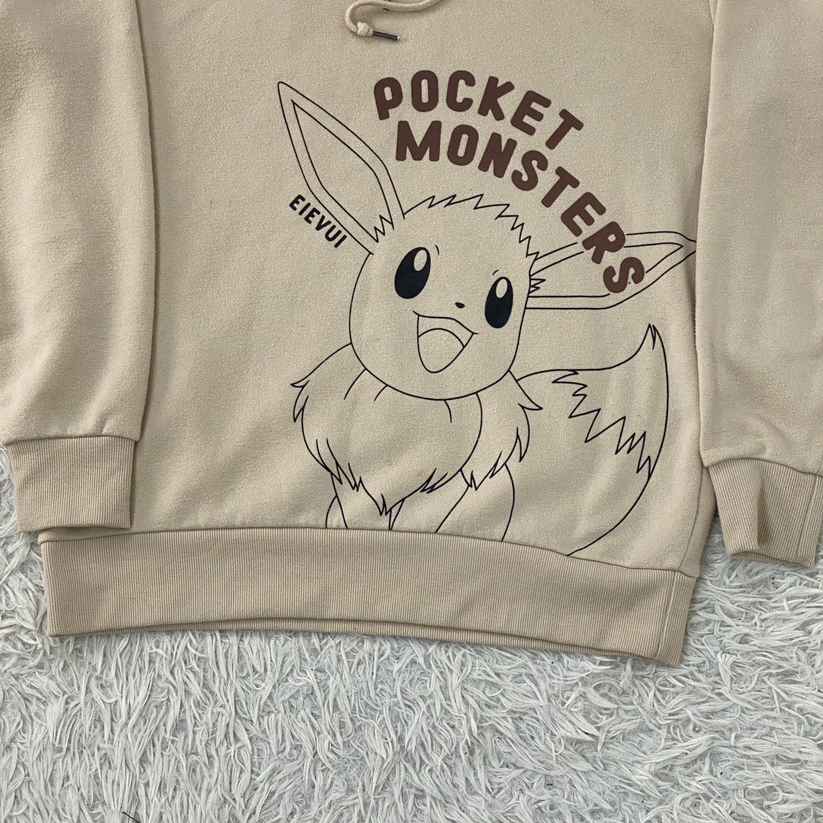 Pokemon Pokemon Pocket Monster Eievui Eevee Sweater Size US M / EU 48-50 / 2 - 6 Thumbnail