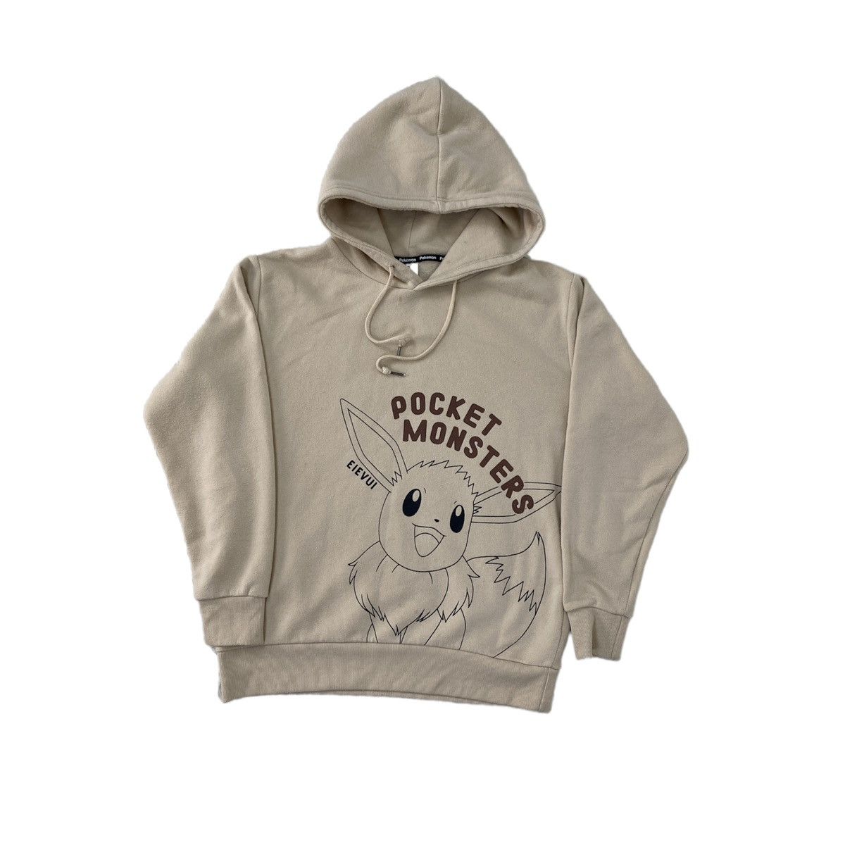 image of Nintendo x Pokemon Pocket Monster Eievui Eevee Sweater, Men's (Size Medium)
