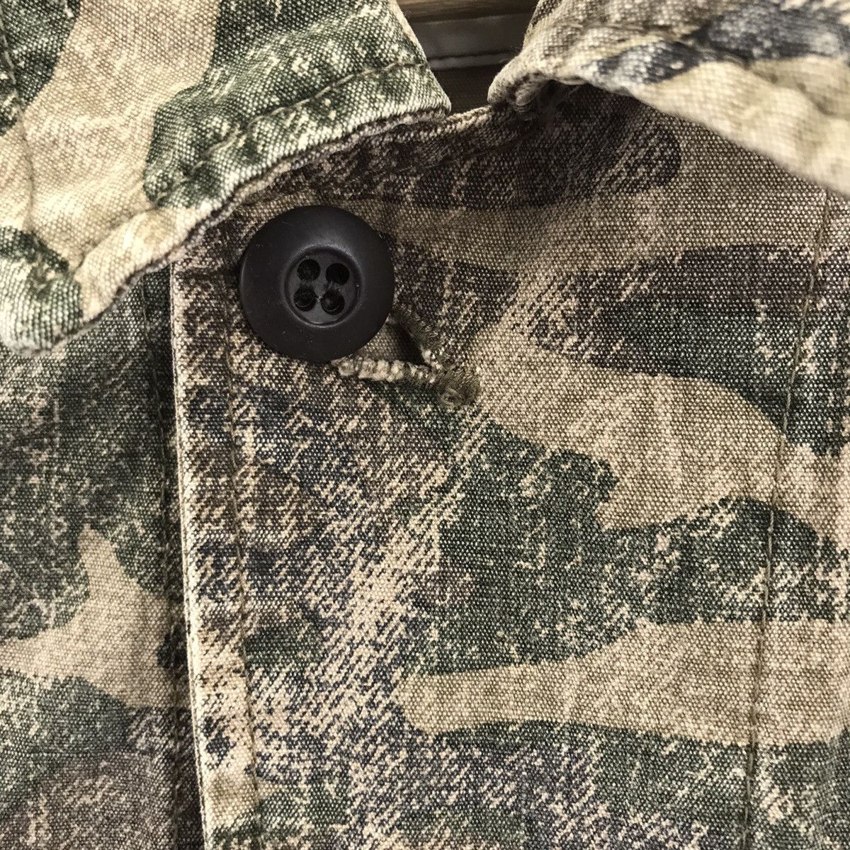Spellbound SPELLBOUND Genuine Germany Army Camouflage Jeans Jacket Size US M / EU 48-50 / 2 - 3 Thumbnail
