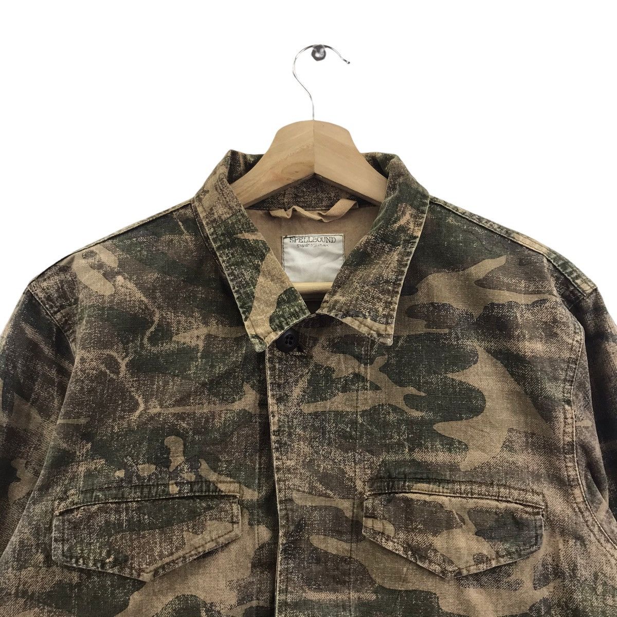 Spellbound SPELLBOUND Genuine Germany Army Camouflage Jeans Jacket Size US M / EU 48-50 / 2 - 2 Thumbnail