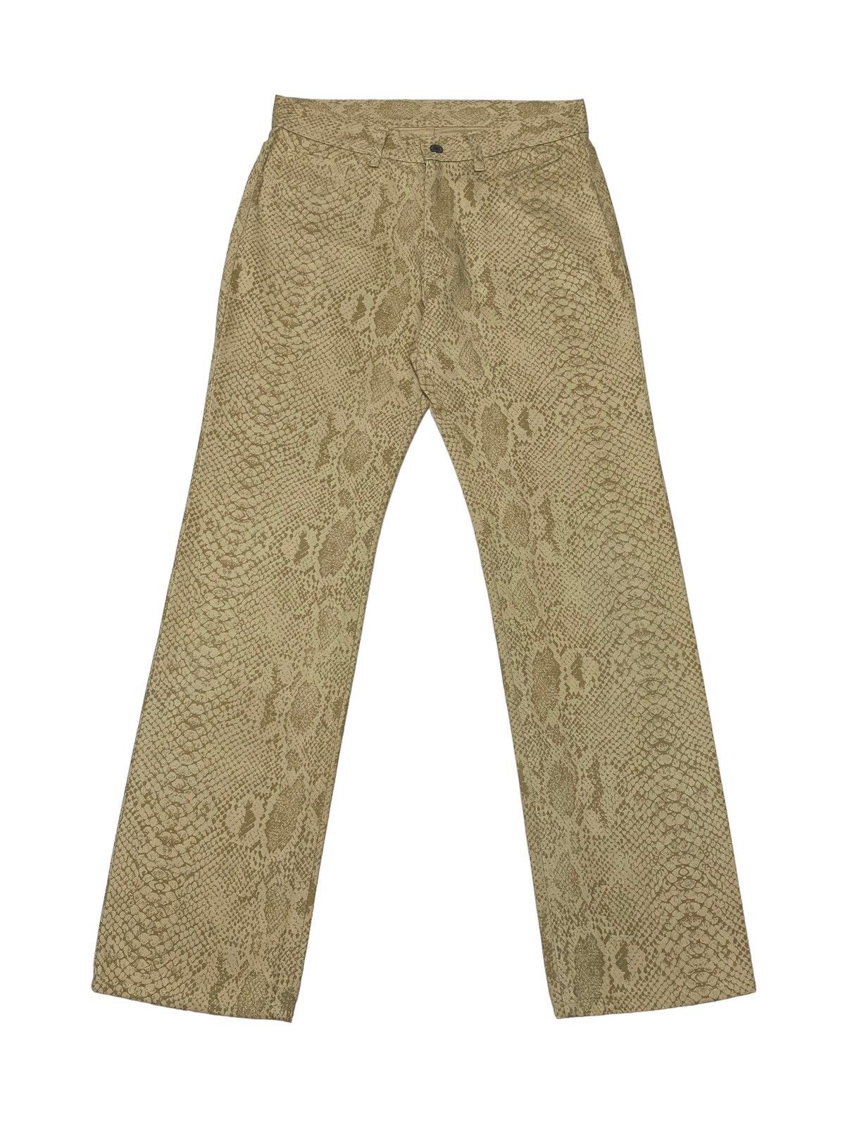 Japanese Brand × Mossimo Nice Design‼️Mossimo Snake Print Pants Hysteric Glamour Style Size US 30 / EU 46 - 2 Thumbnail
