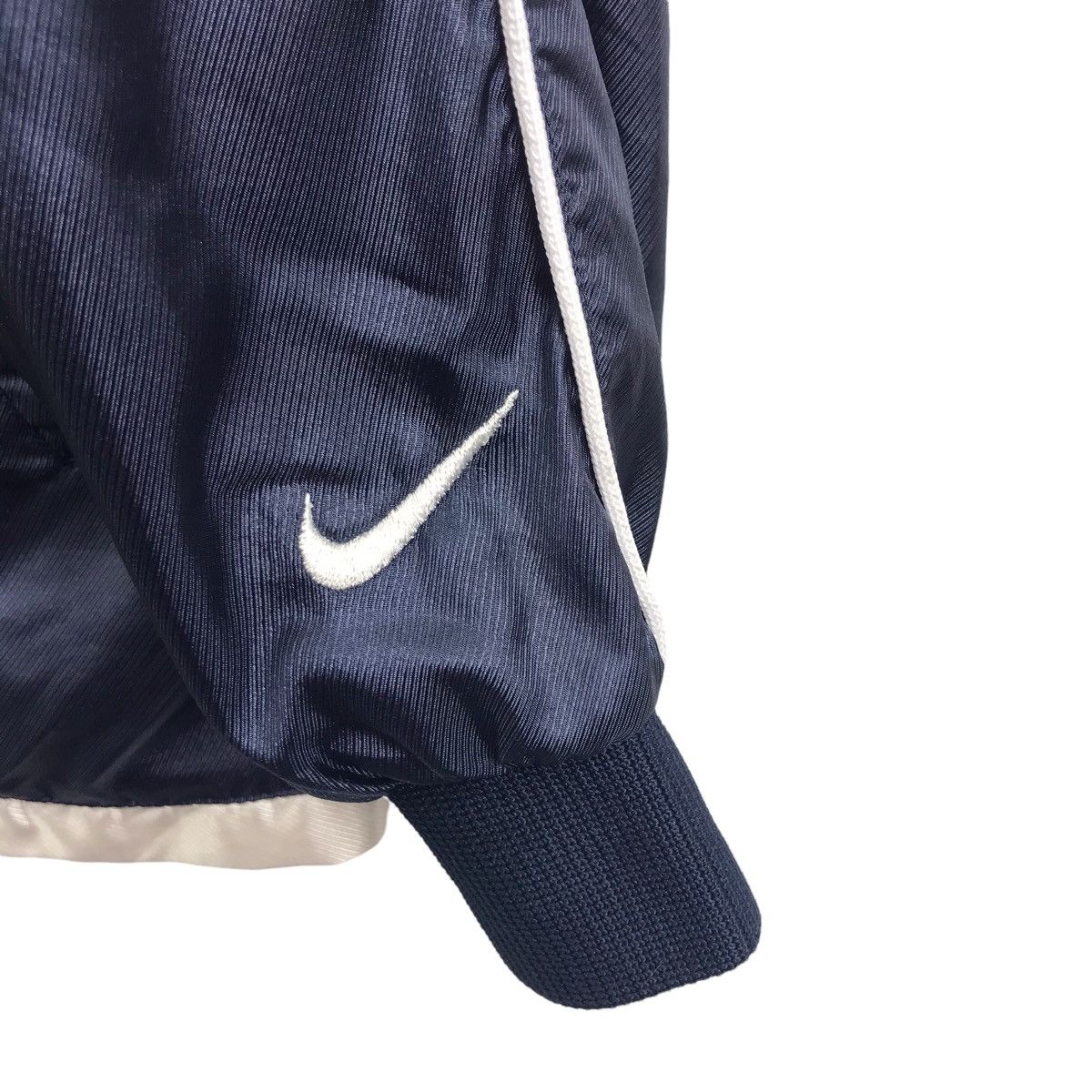 Nike NIKE SWOOSH Stripes Sport Blue Zipper Windbreaker Jacket Size US S / EU 44-46 / 1 - 4 Thumbnail