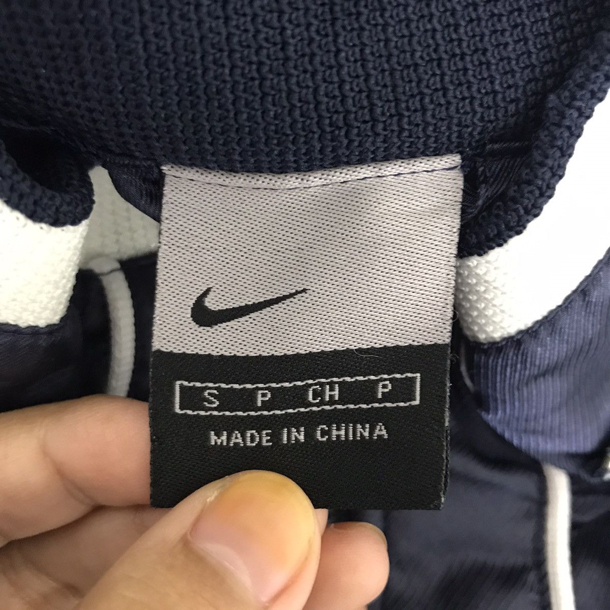 Nike NIKE SWOOSH Stripes Sport Blue Zipper Windbreaker Jacket Size US S / EU 44-46 / 1 - 5 Thumbnail