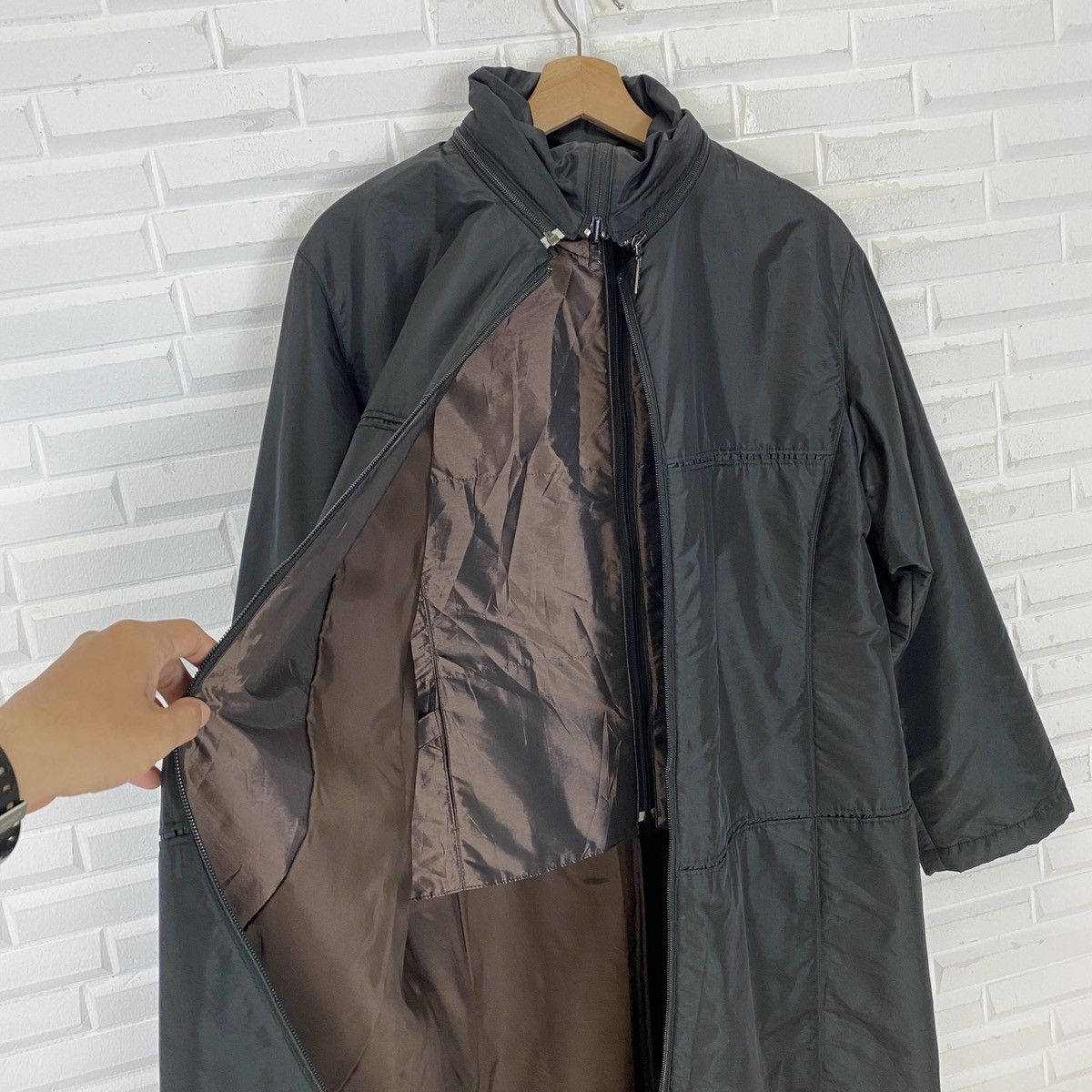 Hiroko Koshino Homme 🔥LAST PRICE🔥 Hiroko Koshino Long Coat And Reversible Vest Size US M / EU 48-50 / 2 - 24 Thumbnail