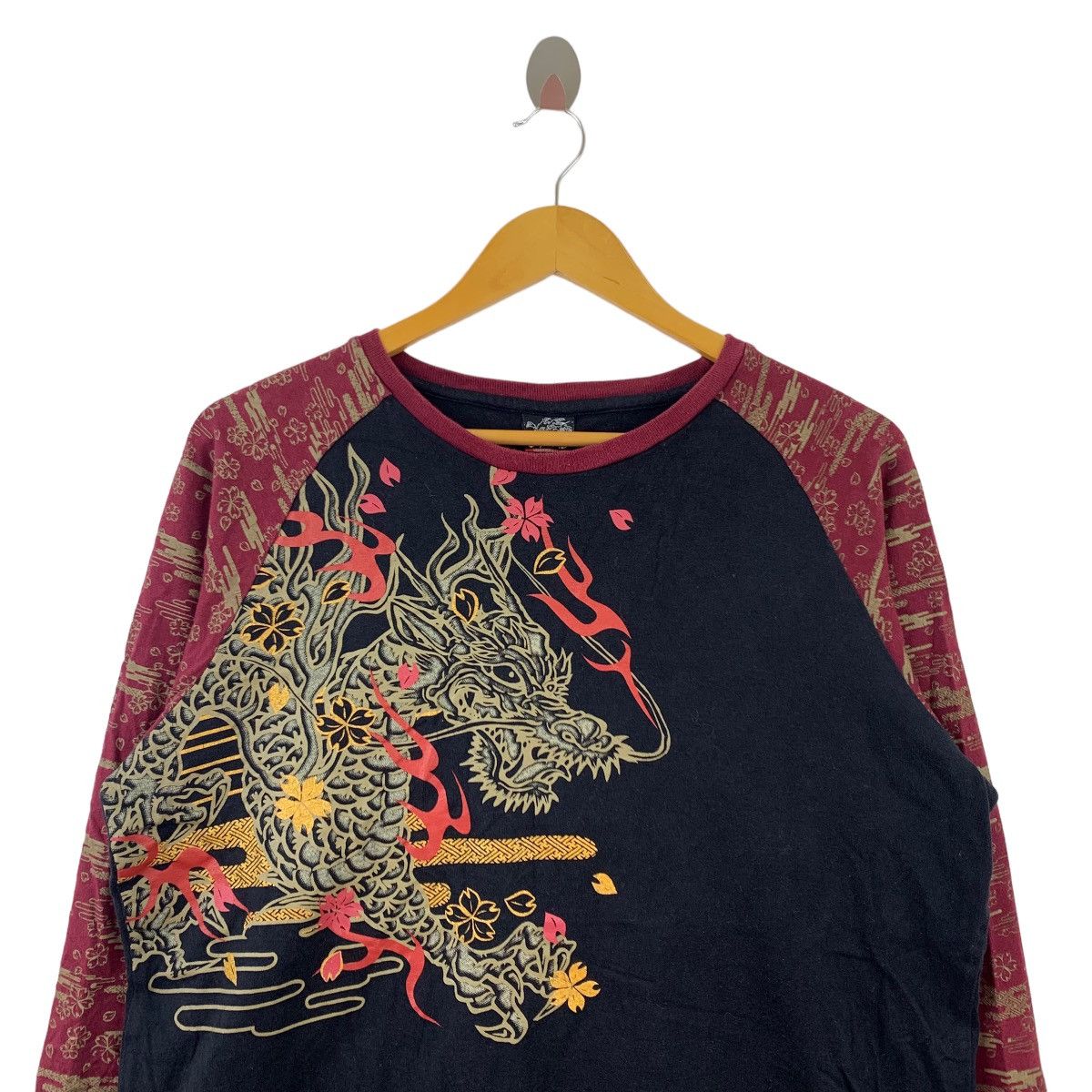 Japanese Brand Vintage DBLD Japanese Brand Sukajan Dragon Long Sleeve Shirt Size US L / EU 52-54 / 3 - 2 Thumbnail