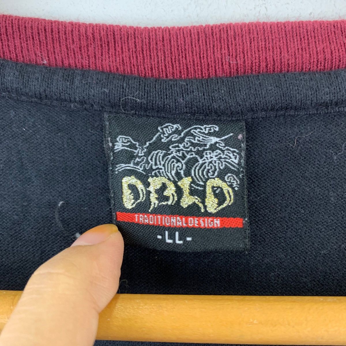Japanese Brand Vintage DBLD Japanese Brand Sukajan Dragon Long Sleeve Shirt Size US L / EU 52-54 / 3 - 3 Thumbnail