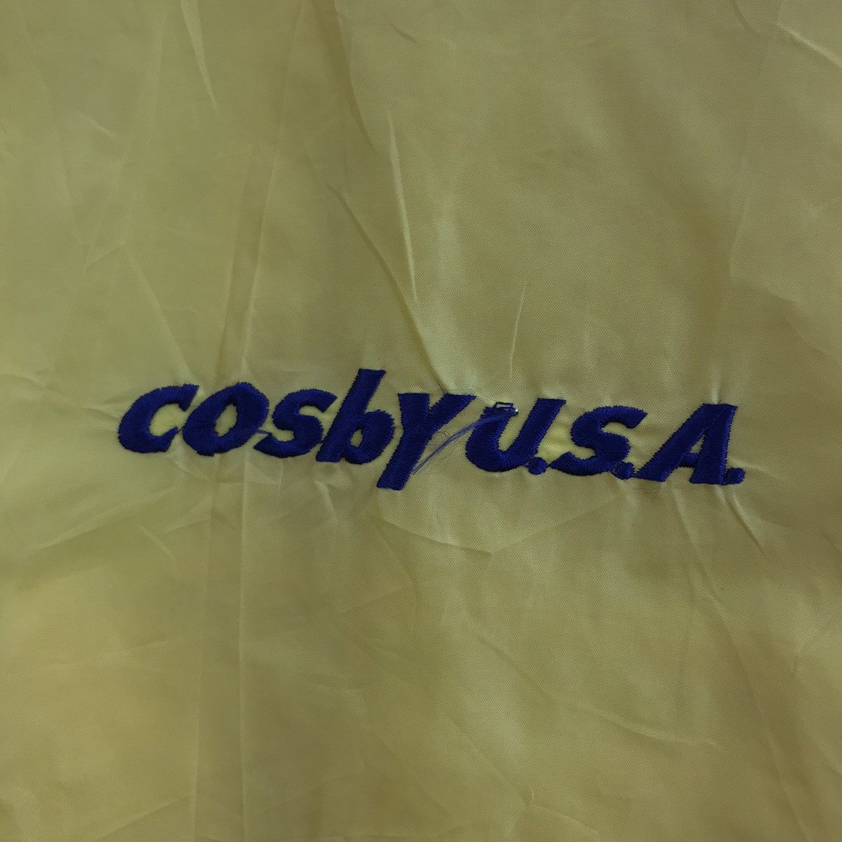 Vintage Vintage 90s COSBY USA Flag Windbreaker Coach Jacket Varsity Size US L / EU 52-54 / 3 - 3 Thumbnail