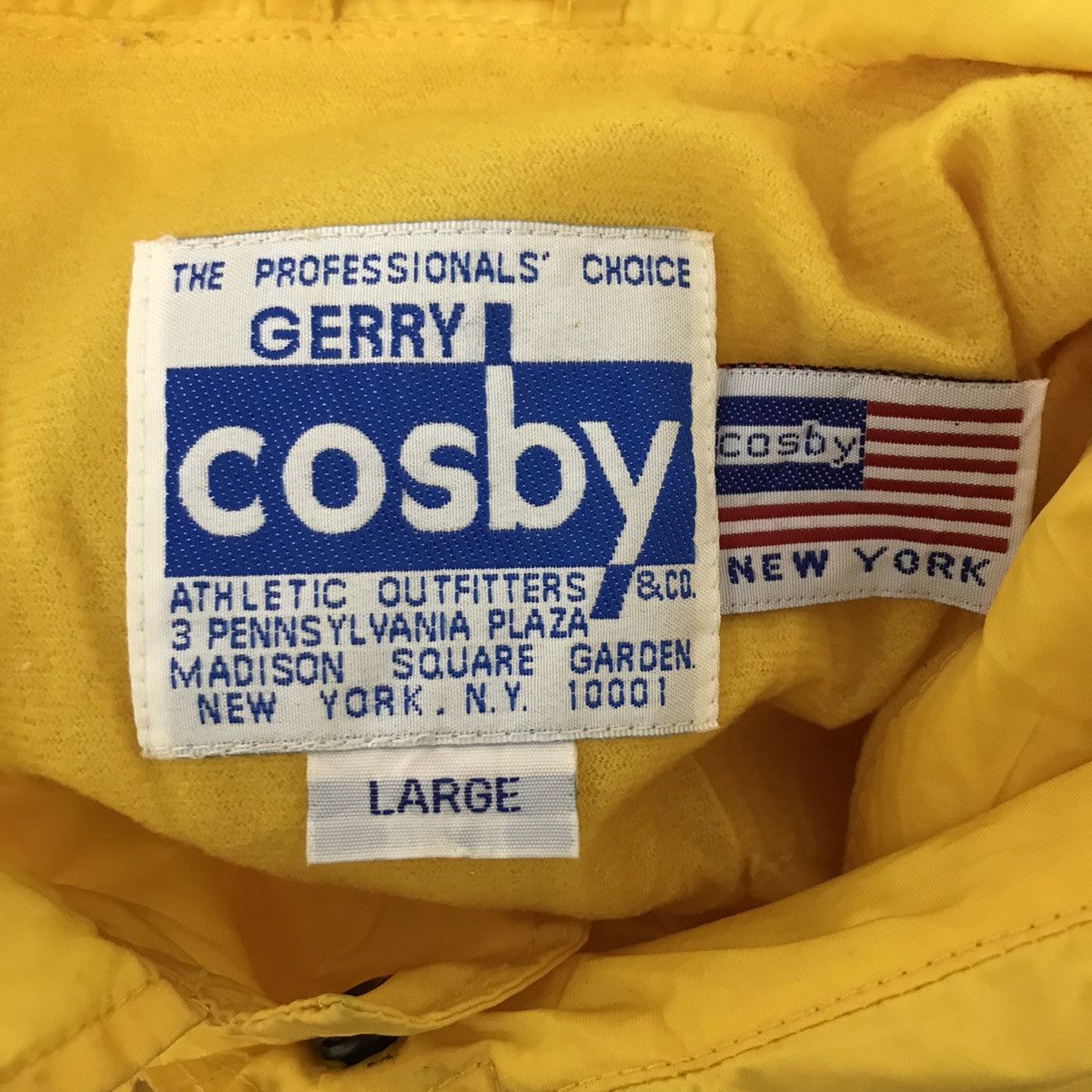 Vintage Vintage 90s COSBY USA Flag Windbreaker Coach Jacket Varsity Size US L / EU 52-54 / 3 - 8 Thumbnail