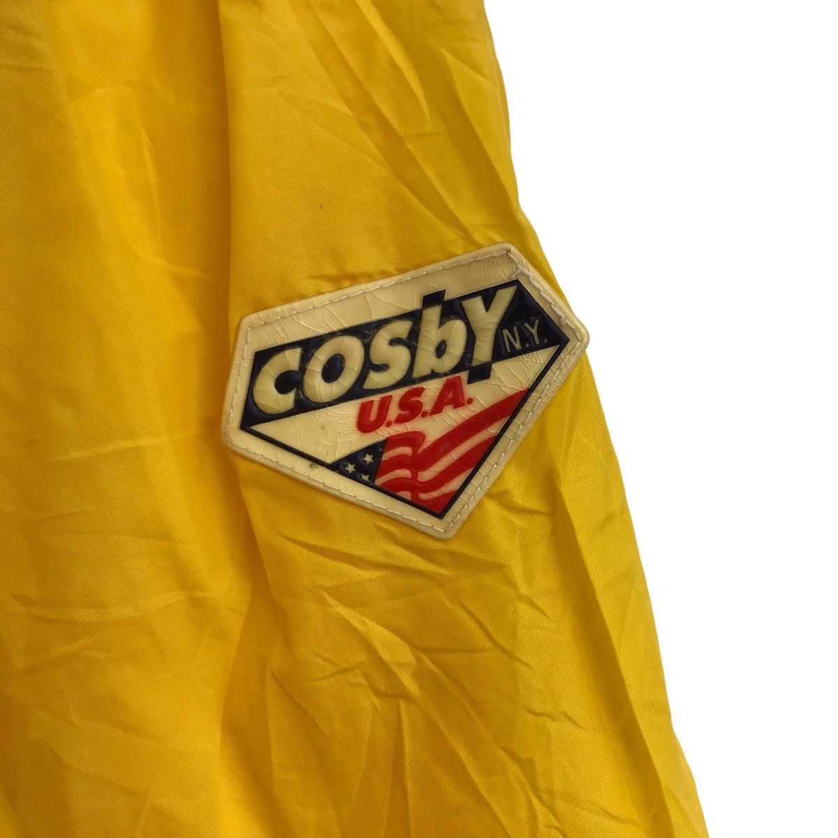 Vintage Vintage 90s COSBY USA Flag Windbreaker Coach Jacket Varsity Size US L / EU 52-54 / 3 - 4 Thumbnail