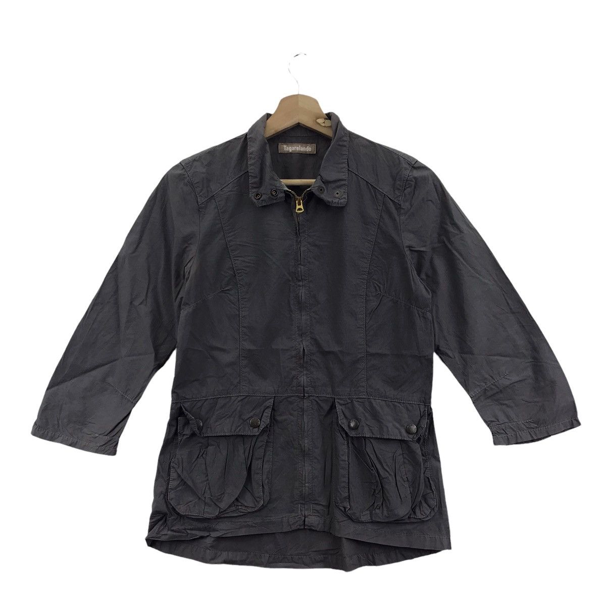 Japanese Brand TAGARELANDO Japanese Brand Three Quarter Light Jacket Size US XS / EU 42 / 0 - 1 Thumbnail