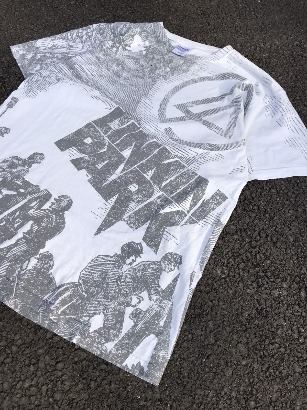 Band Tees vintage Linkin Park overprinted tee Size US L / EU 52-54 / 3 - 6 Thumbnail