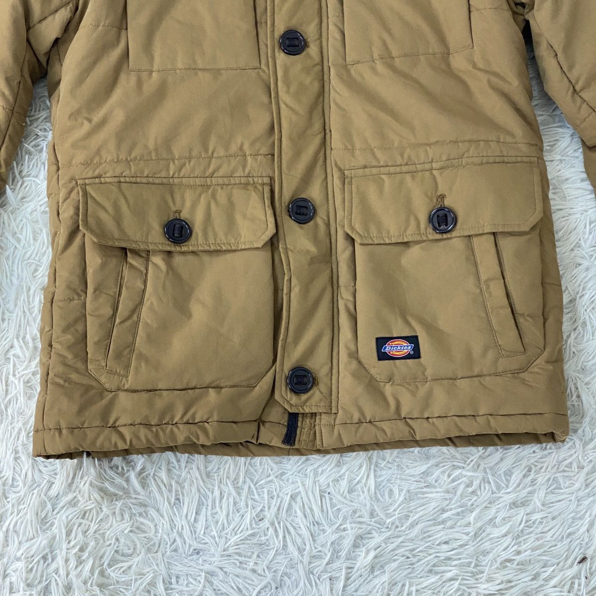Dickies Dickies Multipocket Fur Hooded Down Jacket Size US M / EU 48-50 / 2 - 6 Thumbnail