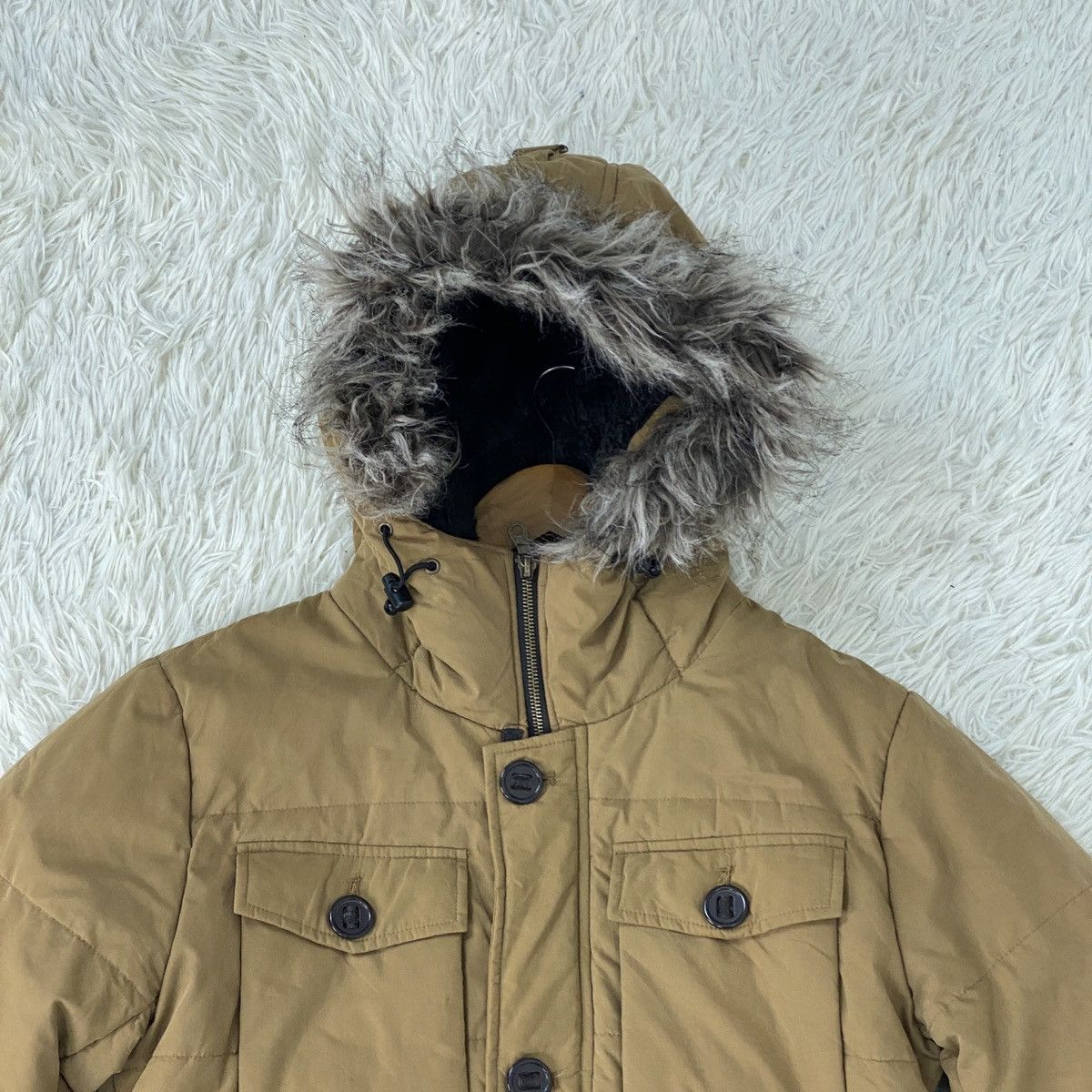 Dickies Dickies Multipocket Fur Hooded Down Jacket Size US M / EU 48-50 / 2 - 4 Thumbnail