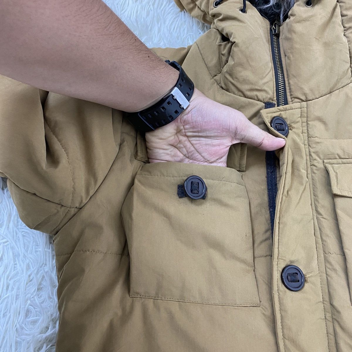 Dickies Dickies Multipocket Fur Hooded Down Jacket Size US M / EU 48-50 / 2 - 11 Thumbnail