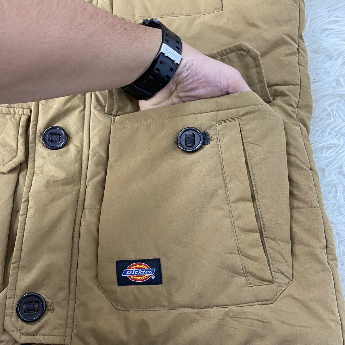Dickies Dickies Multipocket Fur Hooded Down Jacket Size US M / EU 48-50 / 2 - 13 Thumbnail