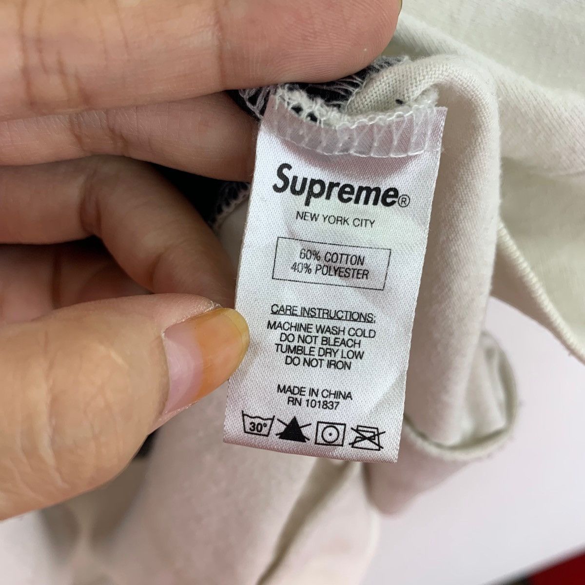 Supreme SUPREME MCM x CIV Stripes Brand Print Design Collar Size US M / EU 48-50 / 2 - 5 Thumbnail