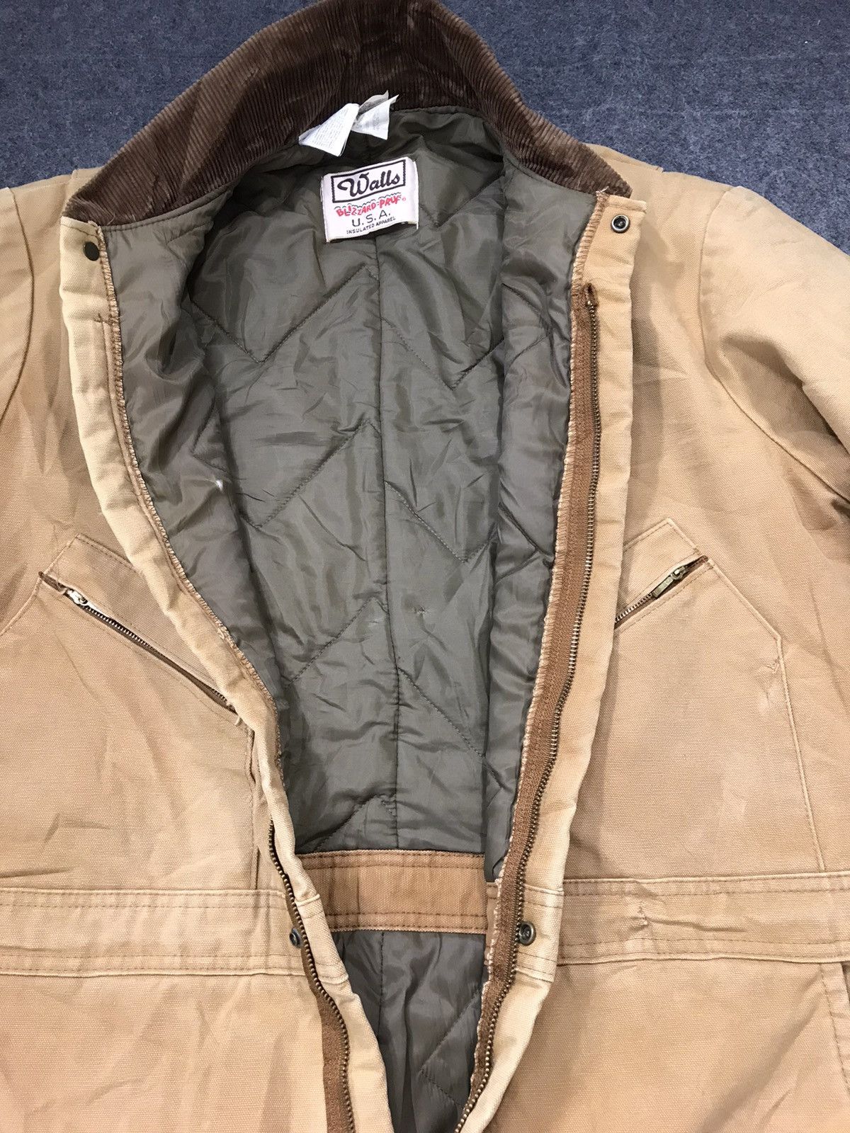 Vintage 90s Walls Blizzards Puff Colour Overall Chest Pockets Size US 40 / EU 56 - 5 Thumbnail