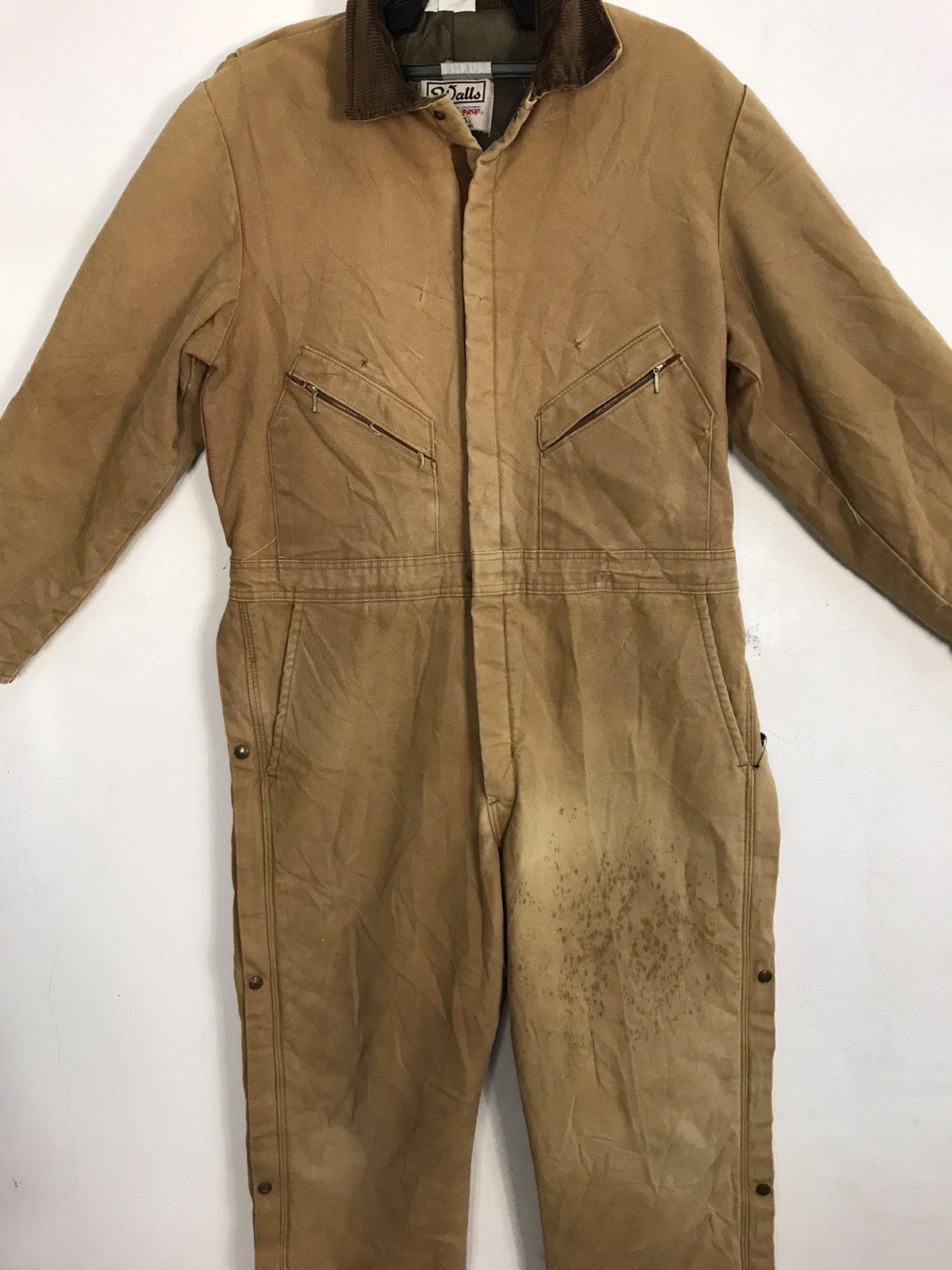 Vintage 90s Walls Blizzards Puff Colour Overall Chest Pockets Size US 40 / EU 56 - 3 Thumbnail